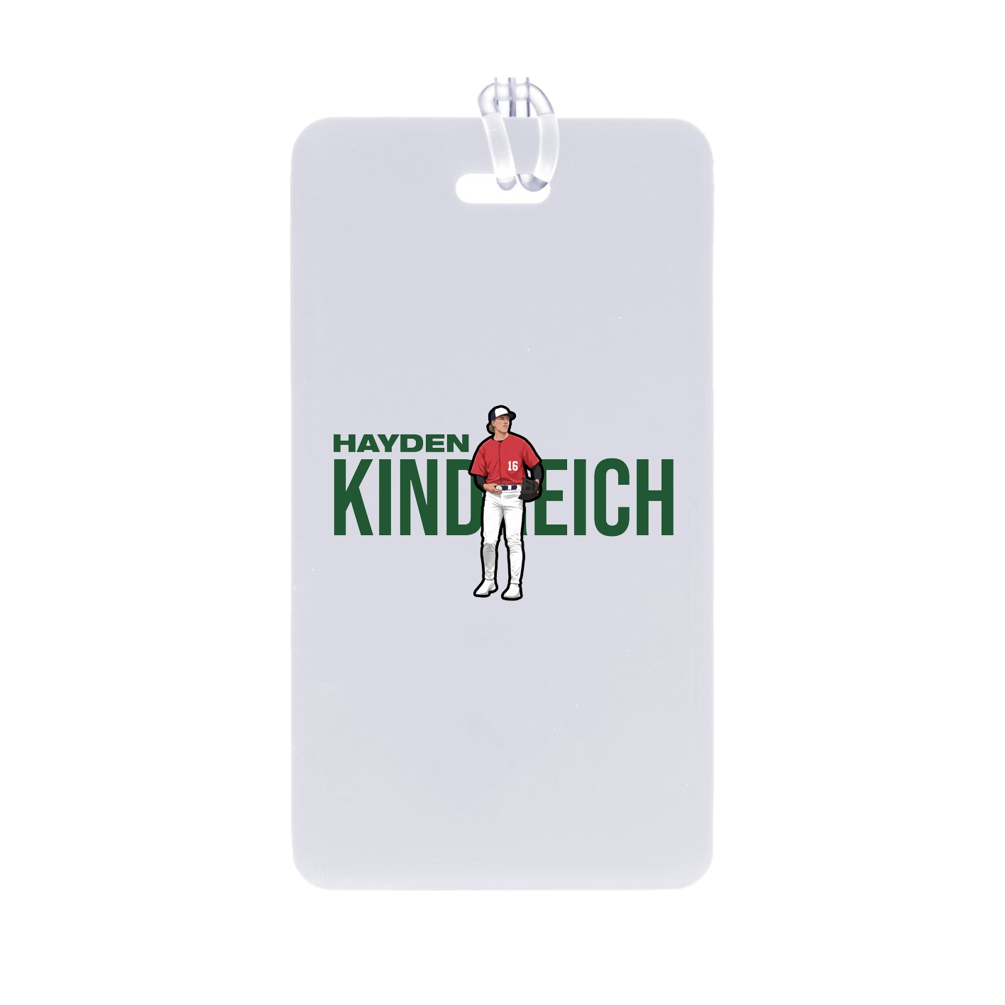 Bag Tag — Player Name in Classic
