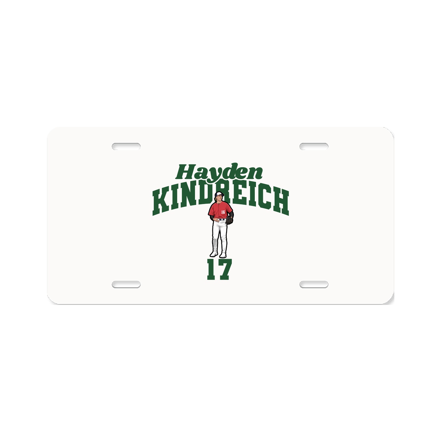 License Plate — Signature Arch in Classic