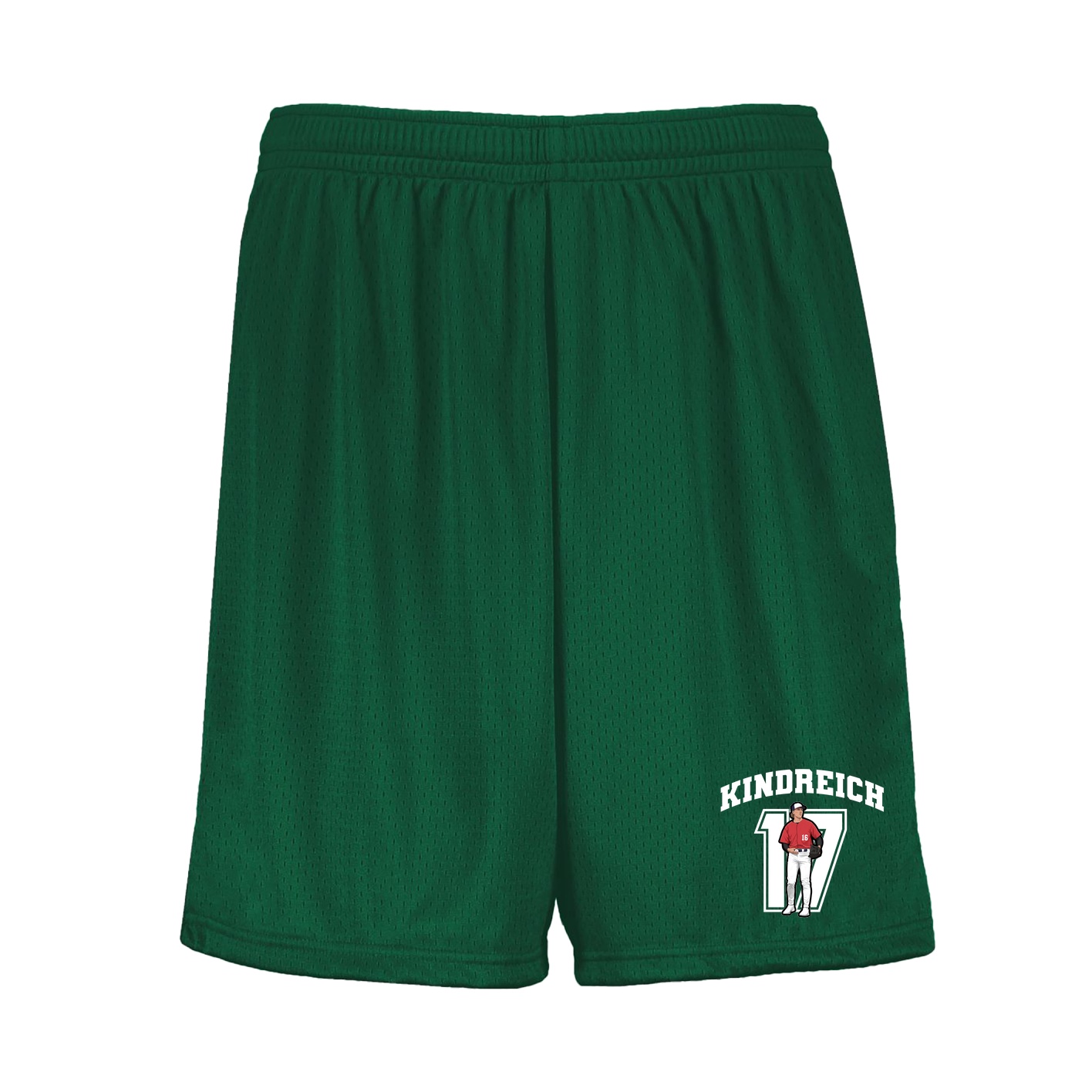 Shorts — Number in Green