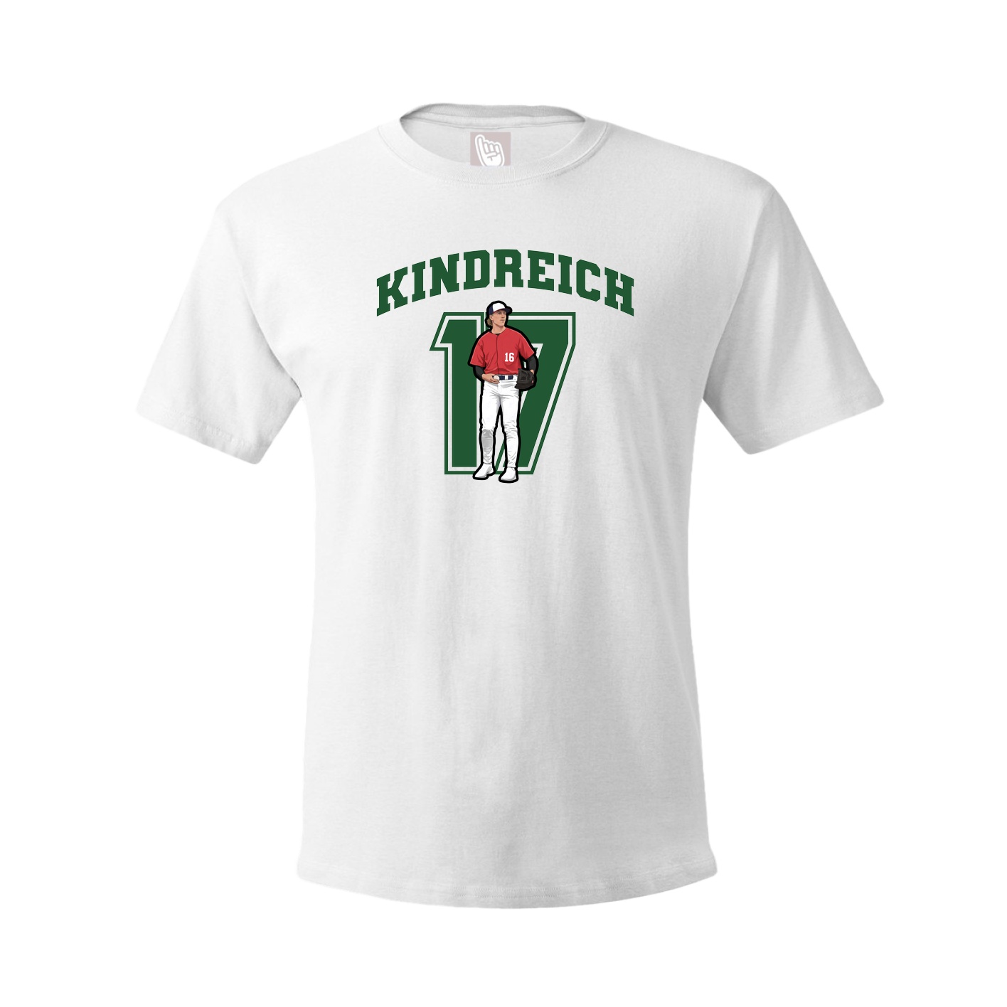 Tee — Number in White