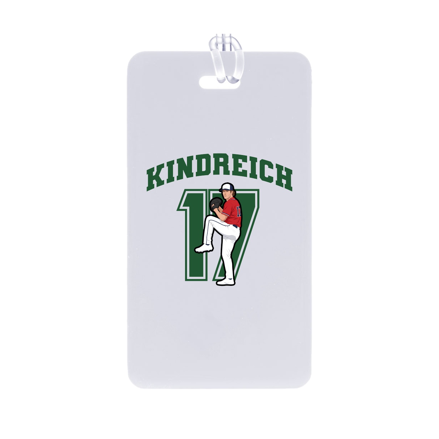 Bag Tag — Number in Classic