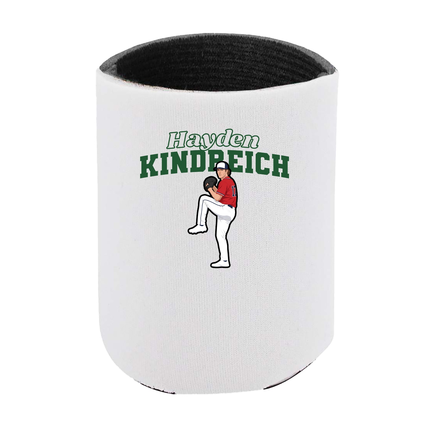 Can Holder — Name Arch in White