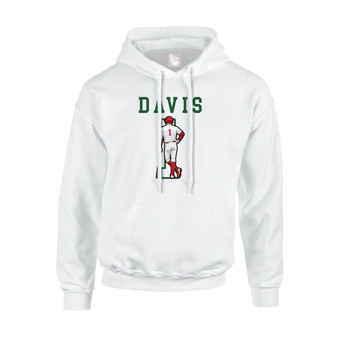 Hoodie — Shirsey in White