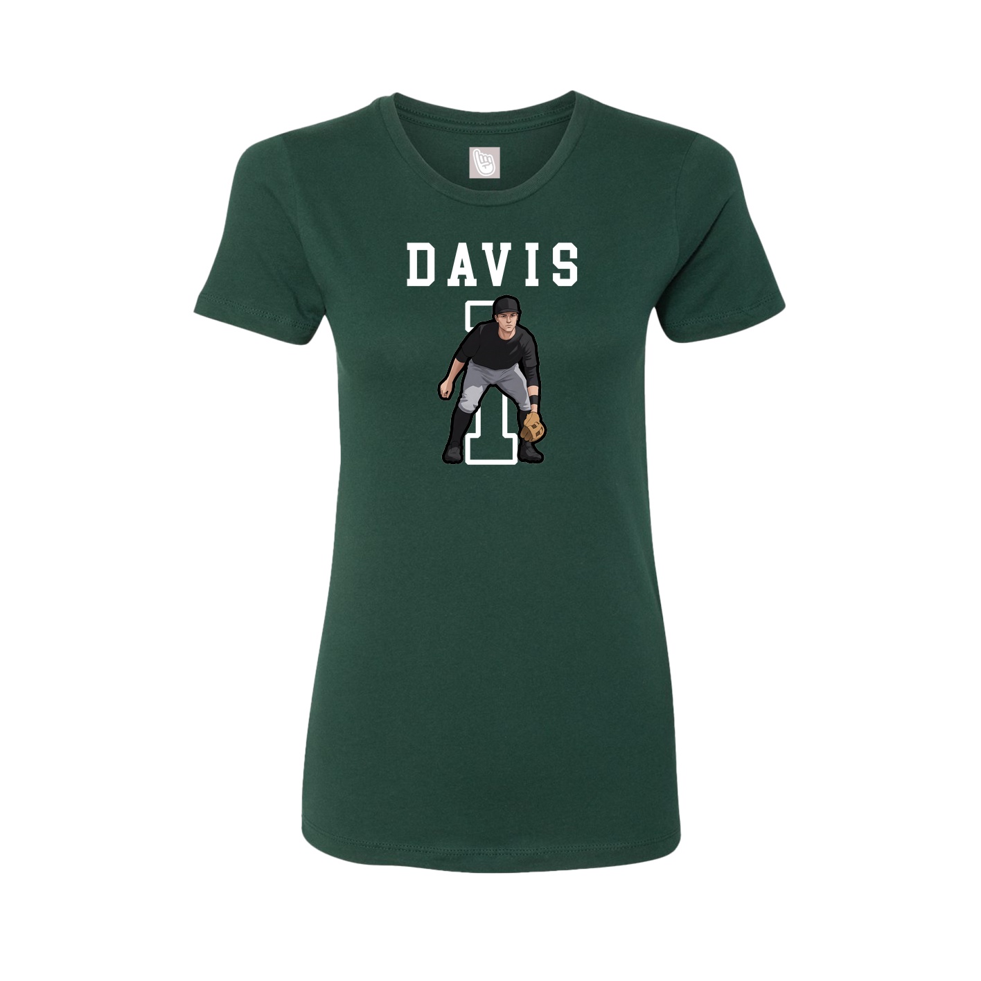 Fitted Women's Tee — Shirsey in Green