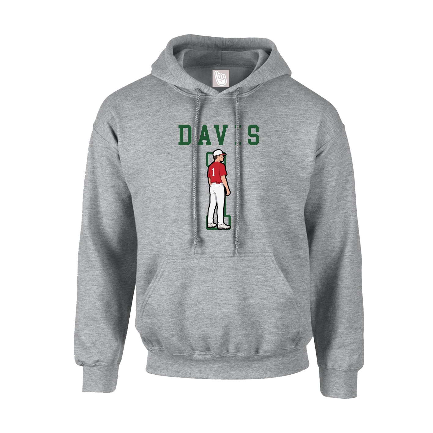 Hoodie — Shirsey in Grey