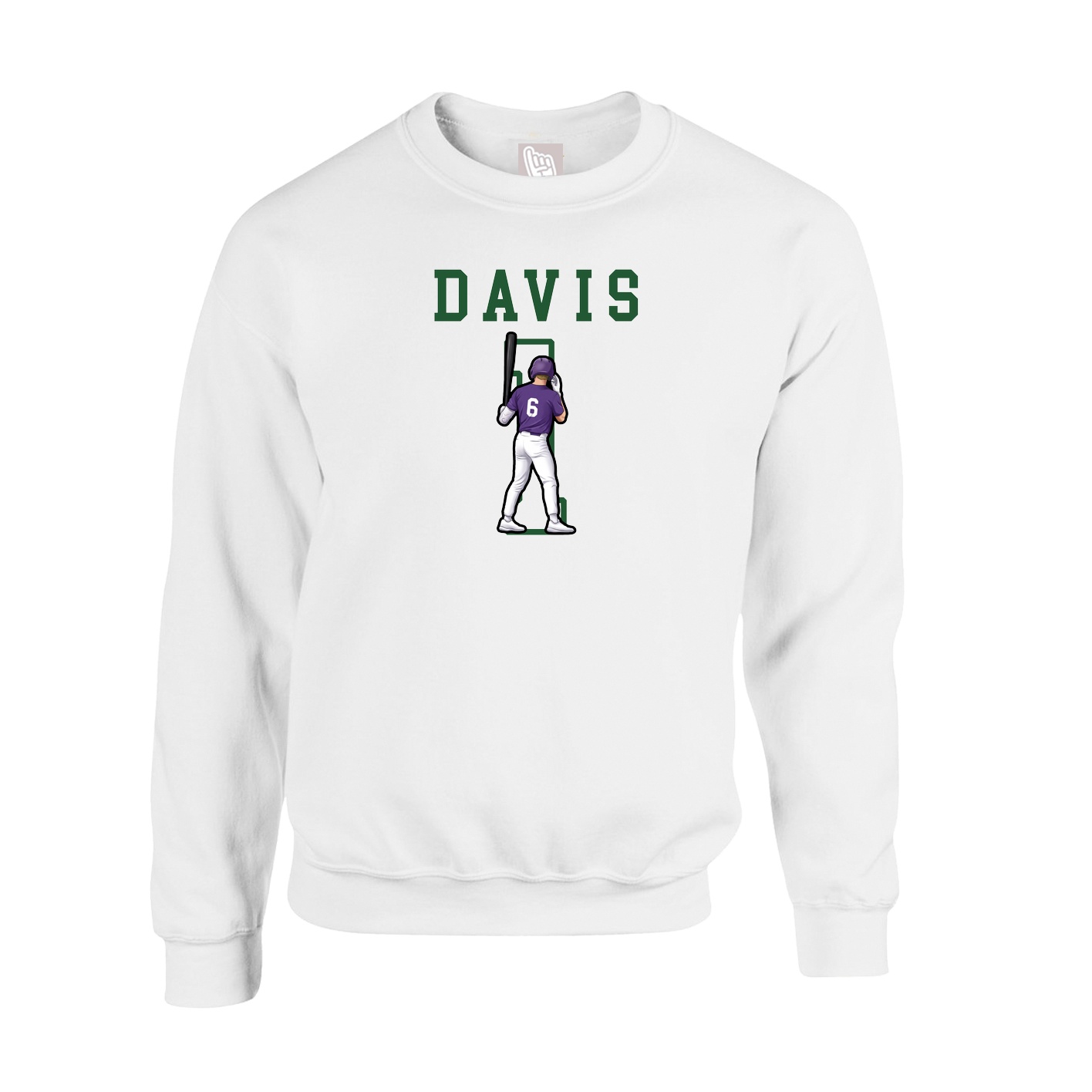 Fleece Crew — Shirsey in White