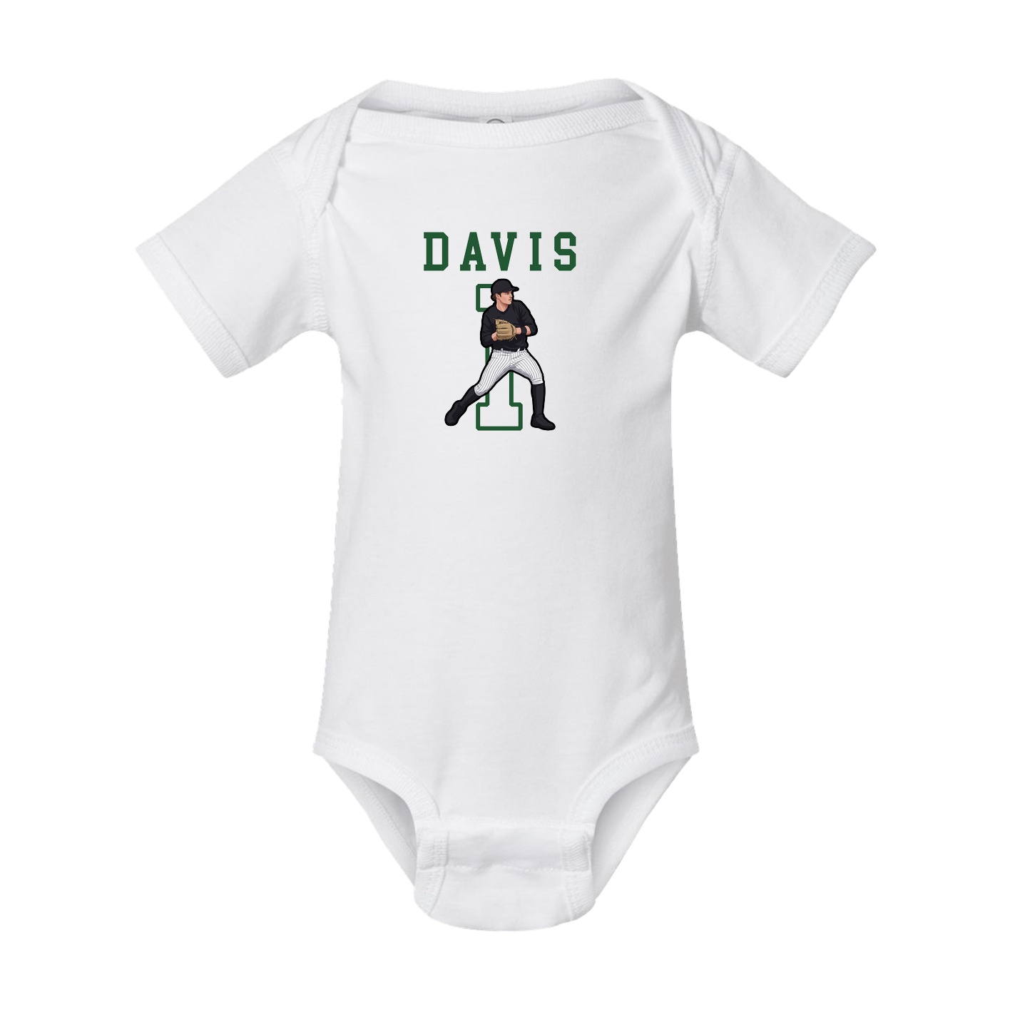 Baby Onesie — Shirsey in White