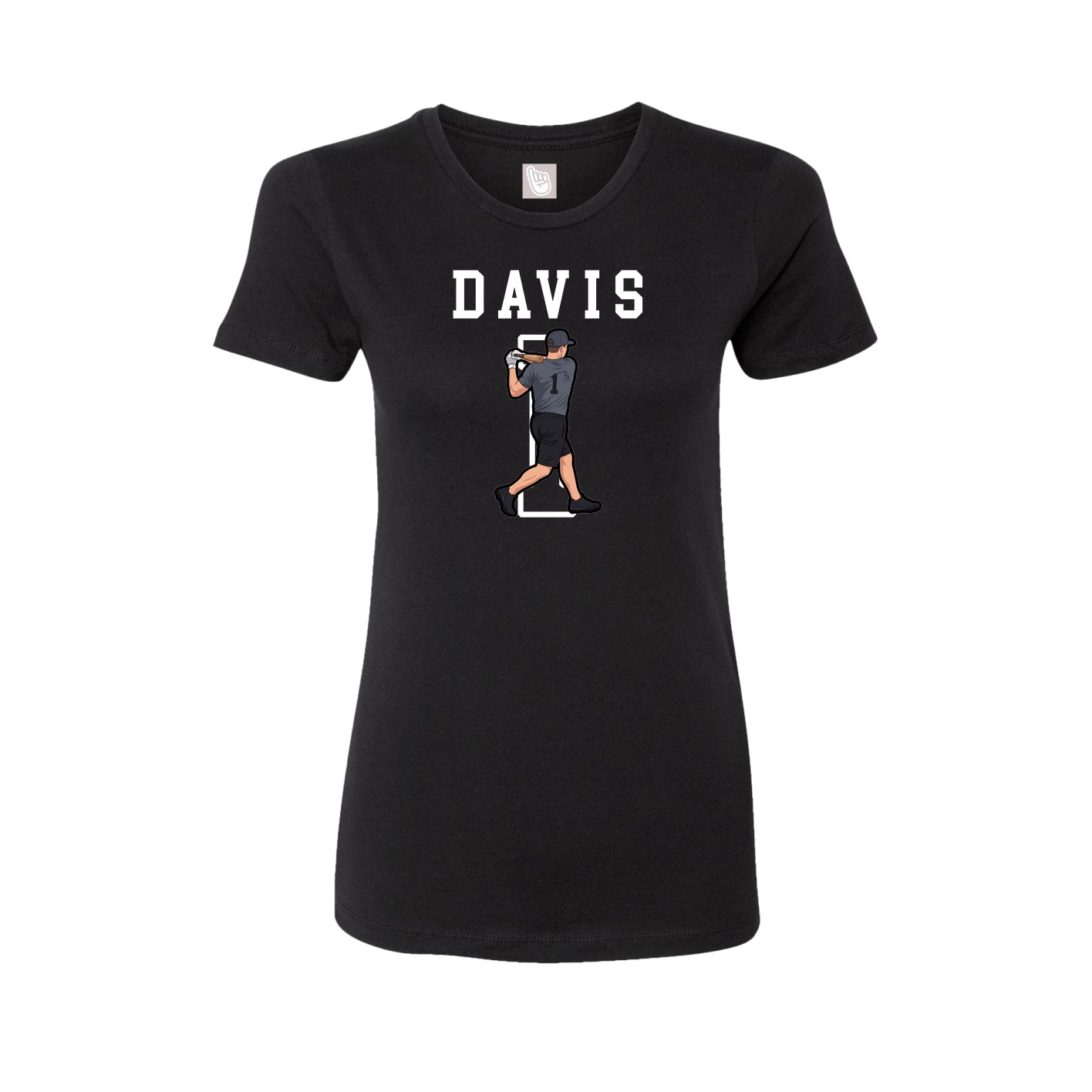 Fitted Women's Tee — Shirsey in Black