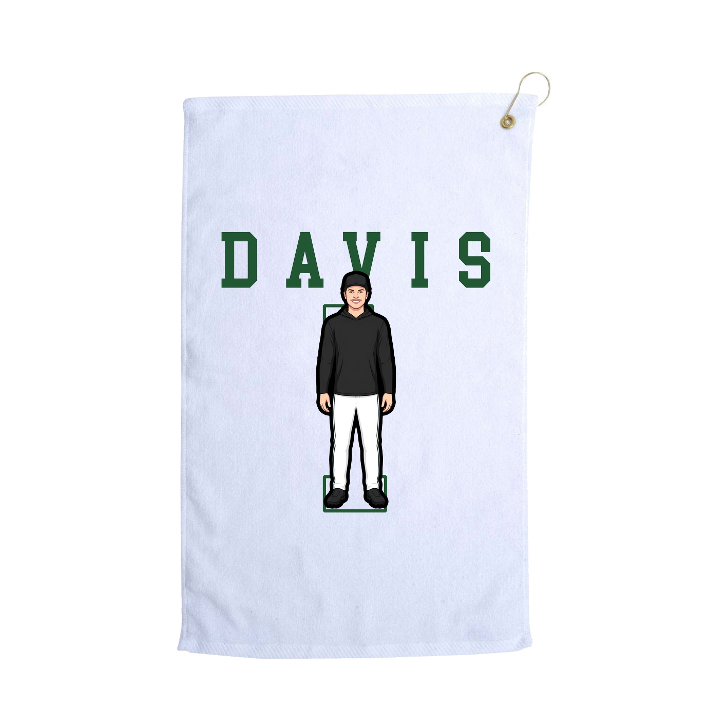 Golf Towel — Shirsey in White
