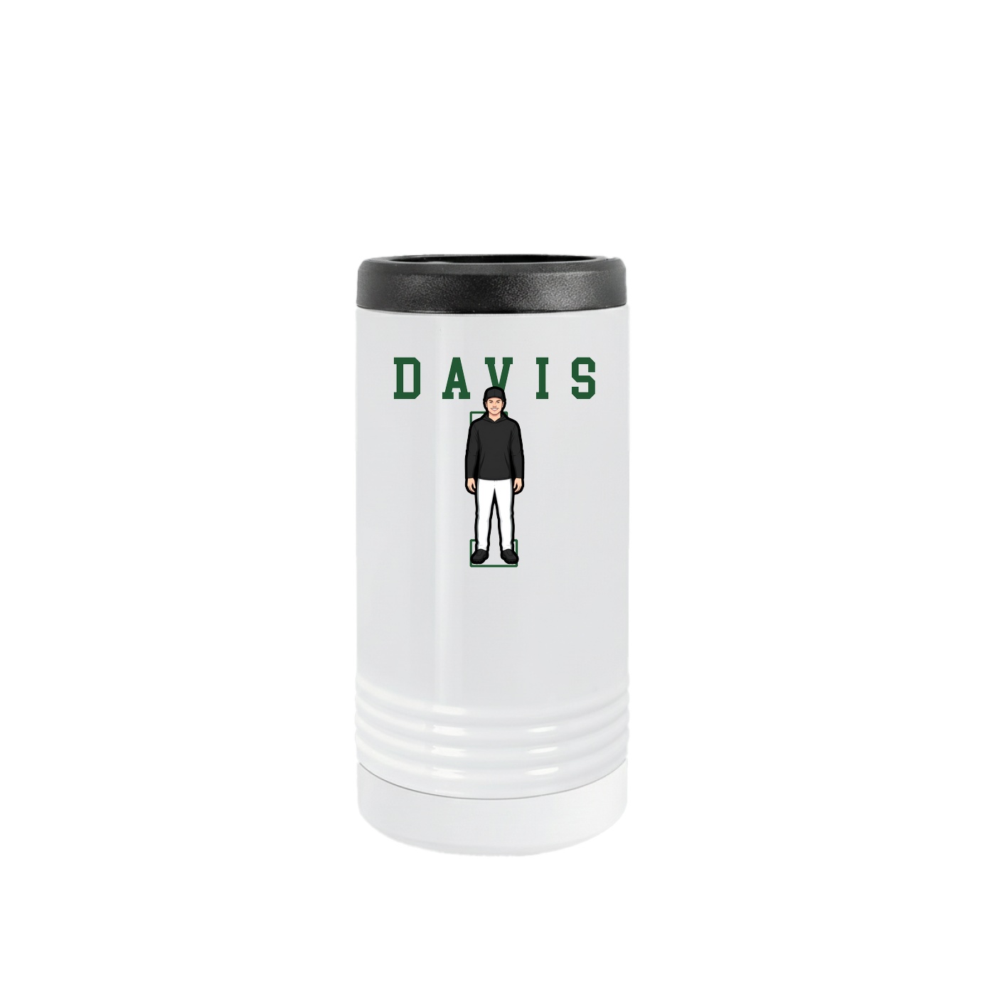 Slim Beverage Holder — Shirsey in White