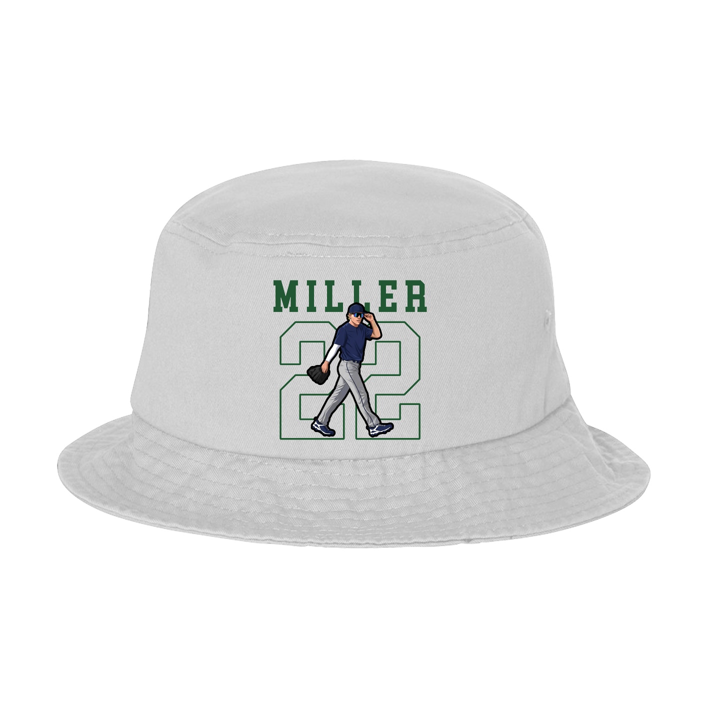 Bucket Cap — Shirsey in White
