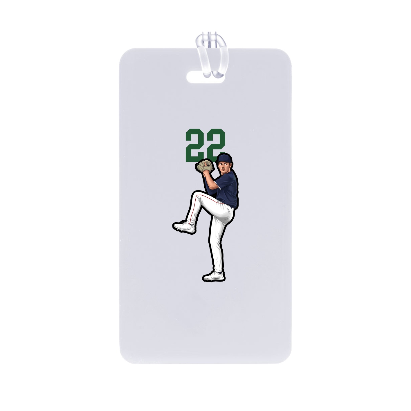 Bag Tag — Number Top in Classic