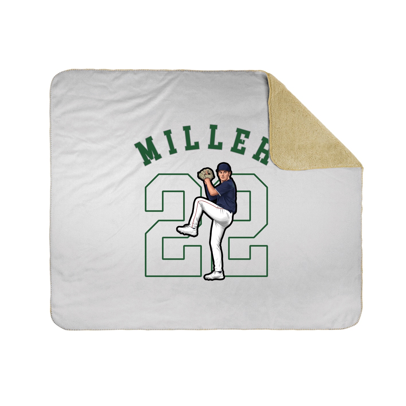 Throw Blanket — Shirsey Arch in White