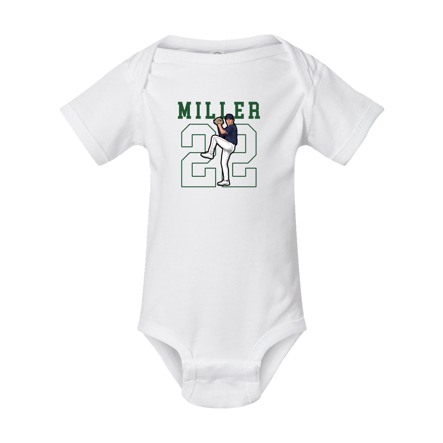 Baby Onesie — Shirsey in White