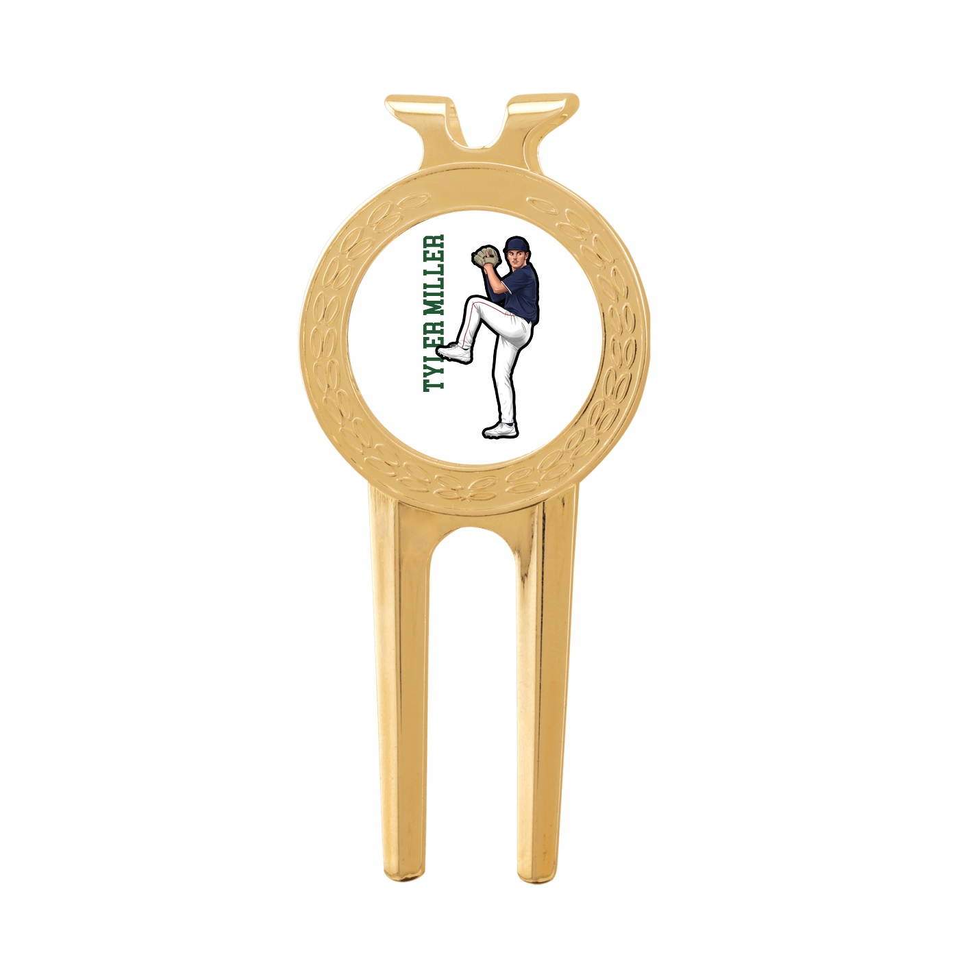 Divot Tool with Ball Marker — Name Vertical in Classic