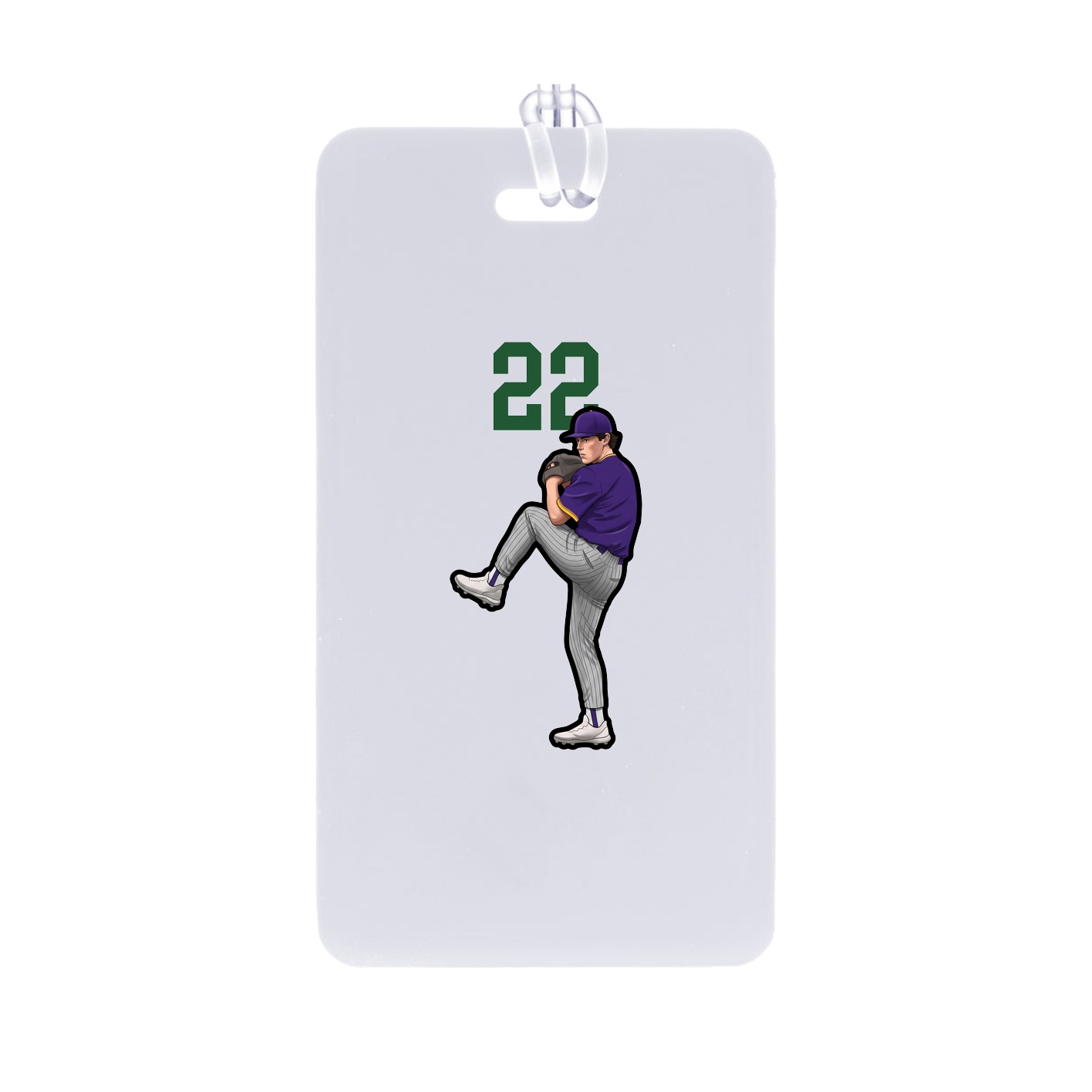 Bag Tag — Number Top in Classic