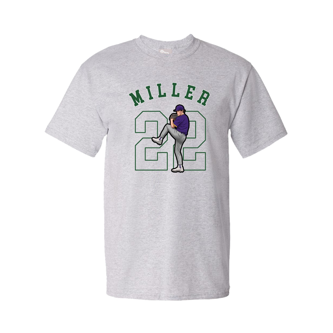Youth Tee — Shirsey Arch in Grey