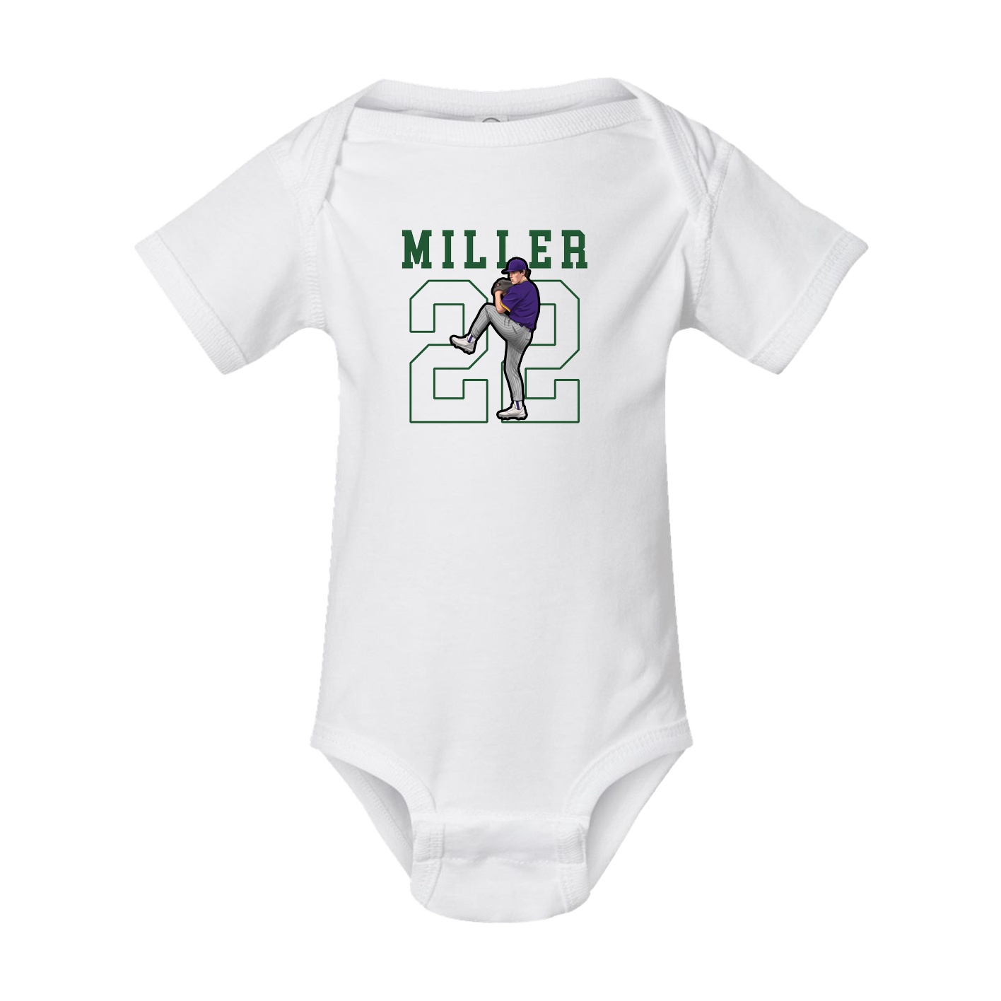 Baby Onesie — Shirsey in White