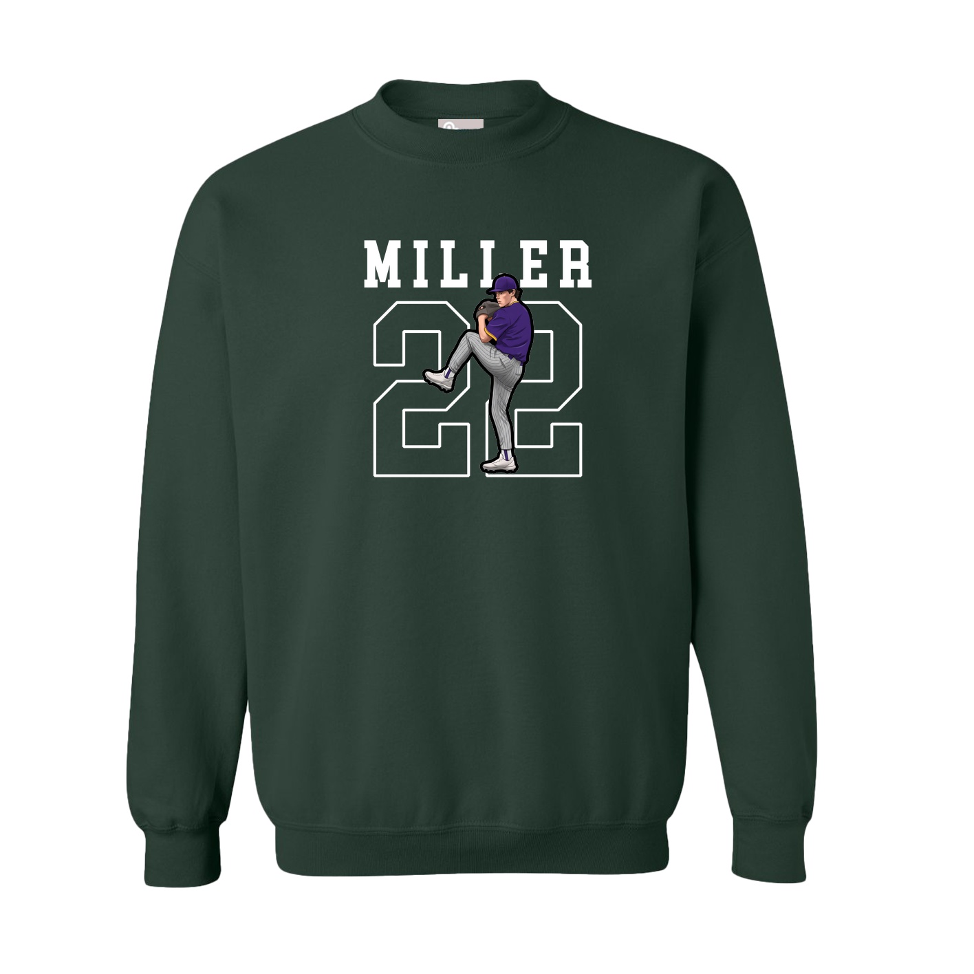 Fleece Crew — Shirsey in Green