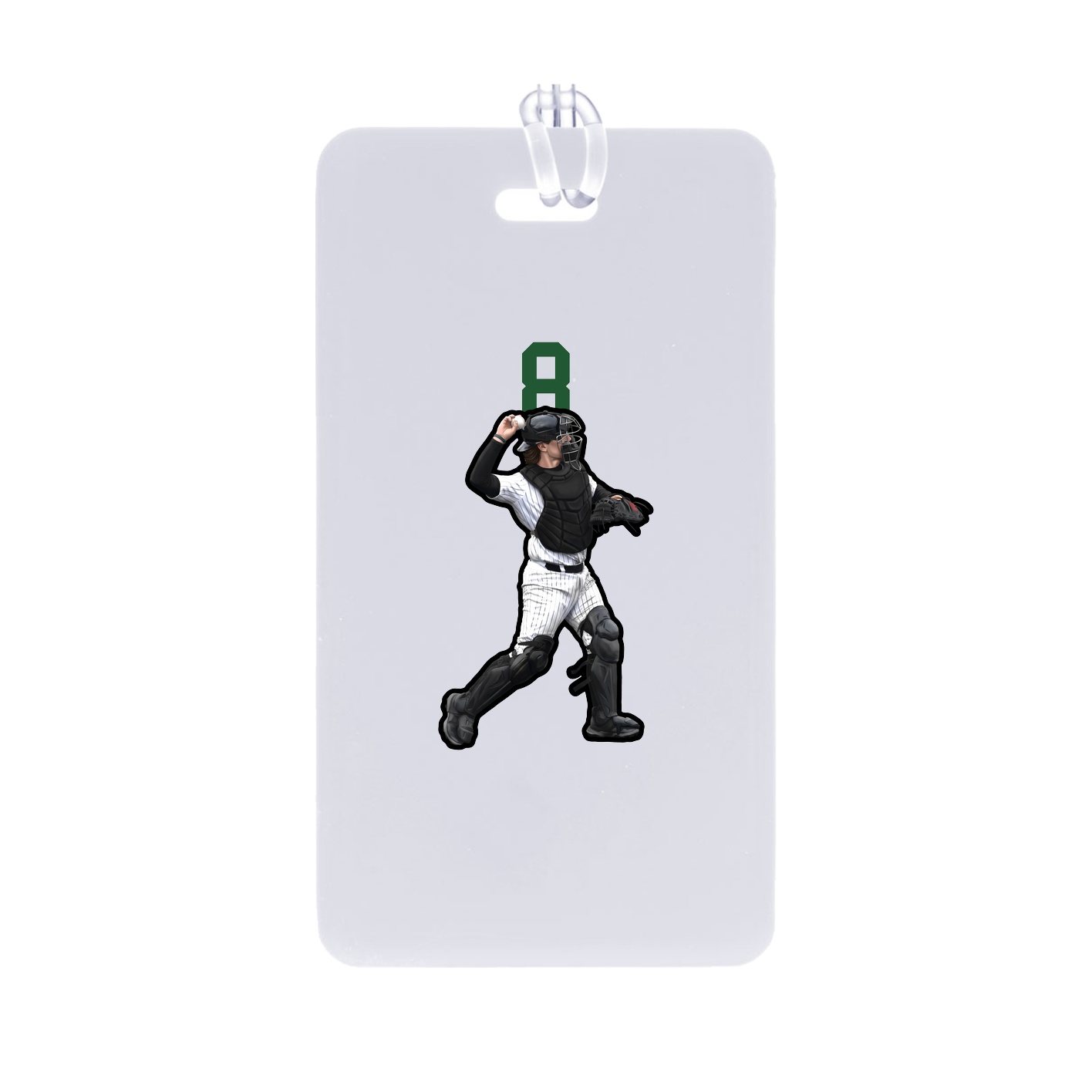 Bag Tag — Number Top in Classic