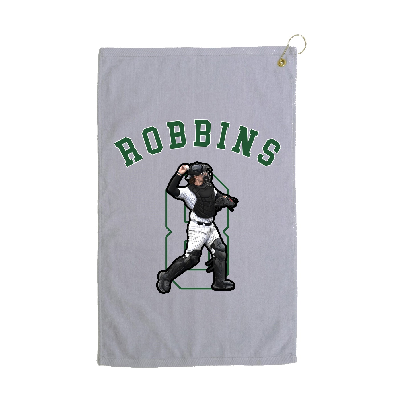 Golf Towel — Shirsey Arch in Grey