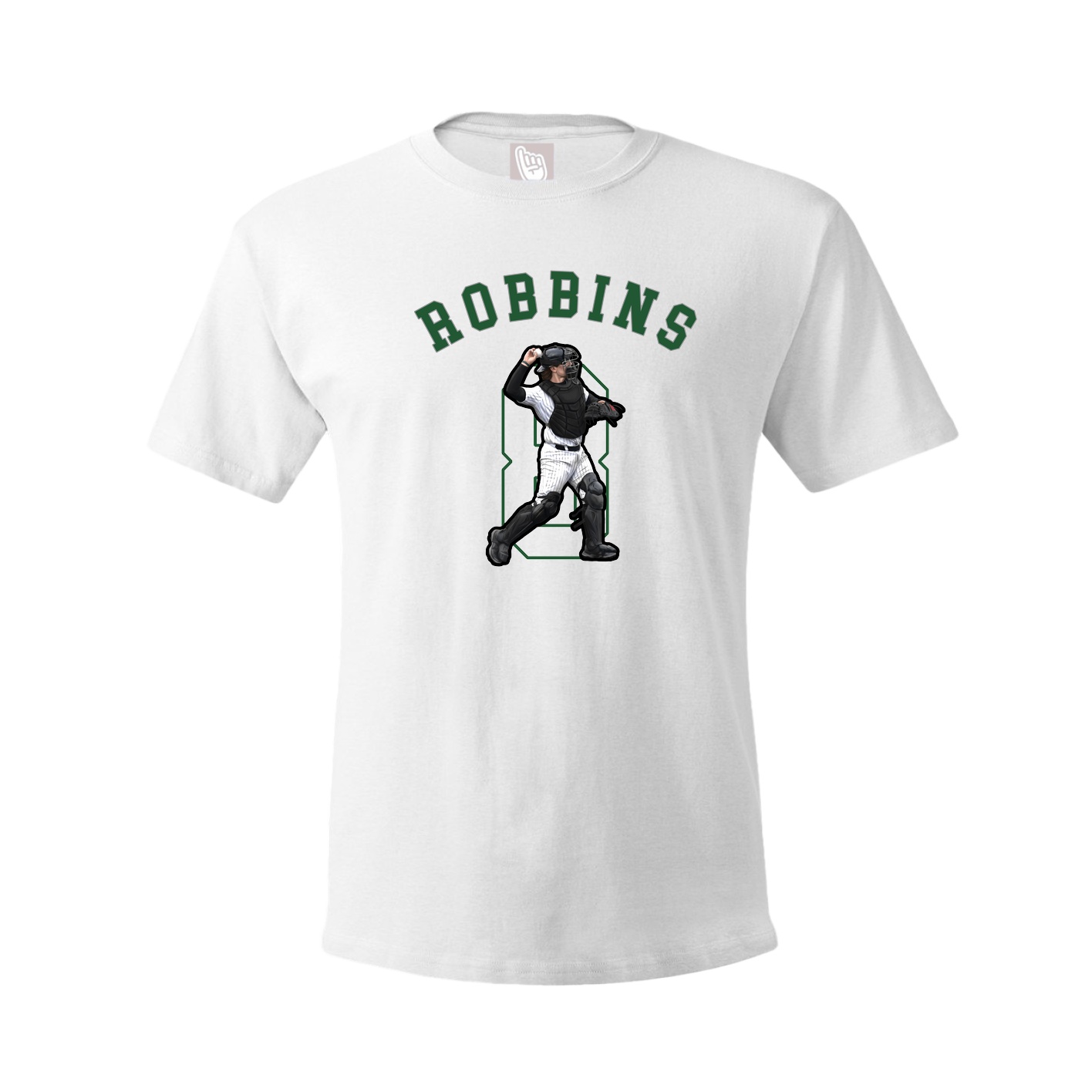 Tee — Shirsey Arch in White