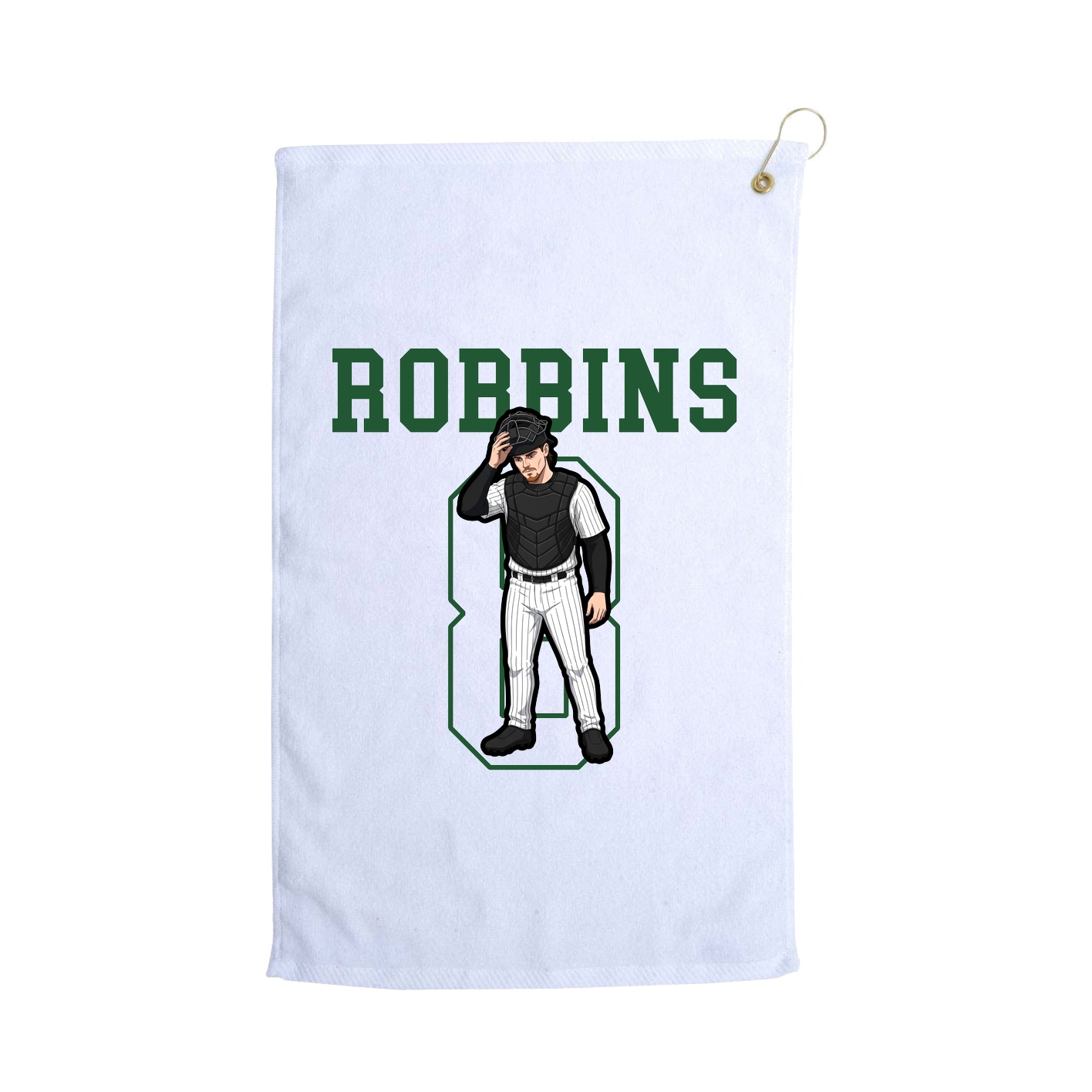 Golf Towel — Shirsey in White