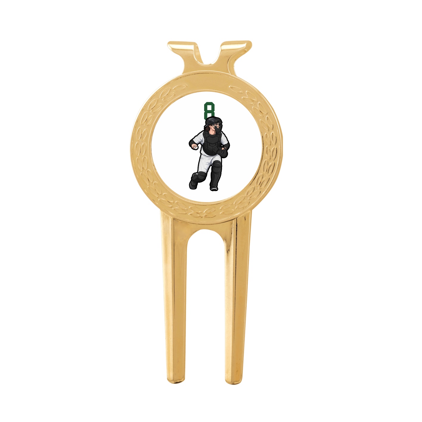 Divot Tool with Ball Marker — Number Top in Classic