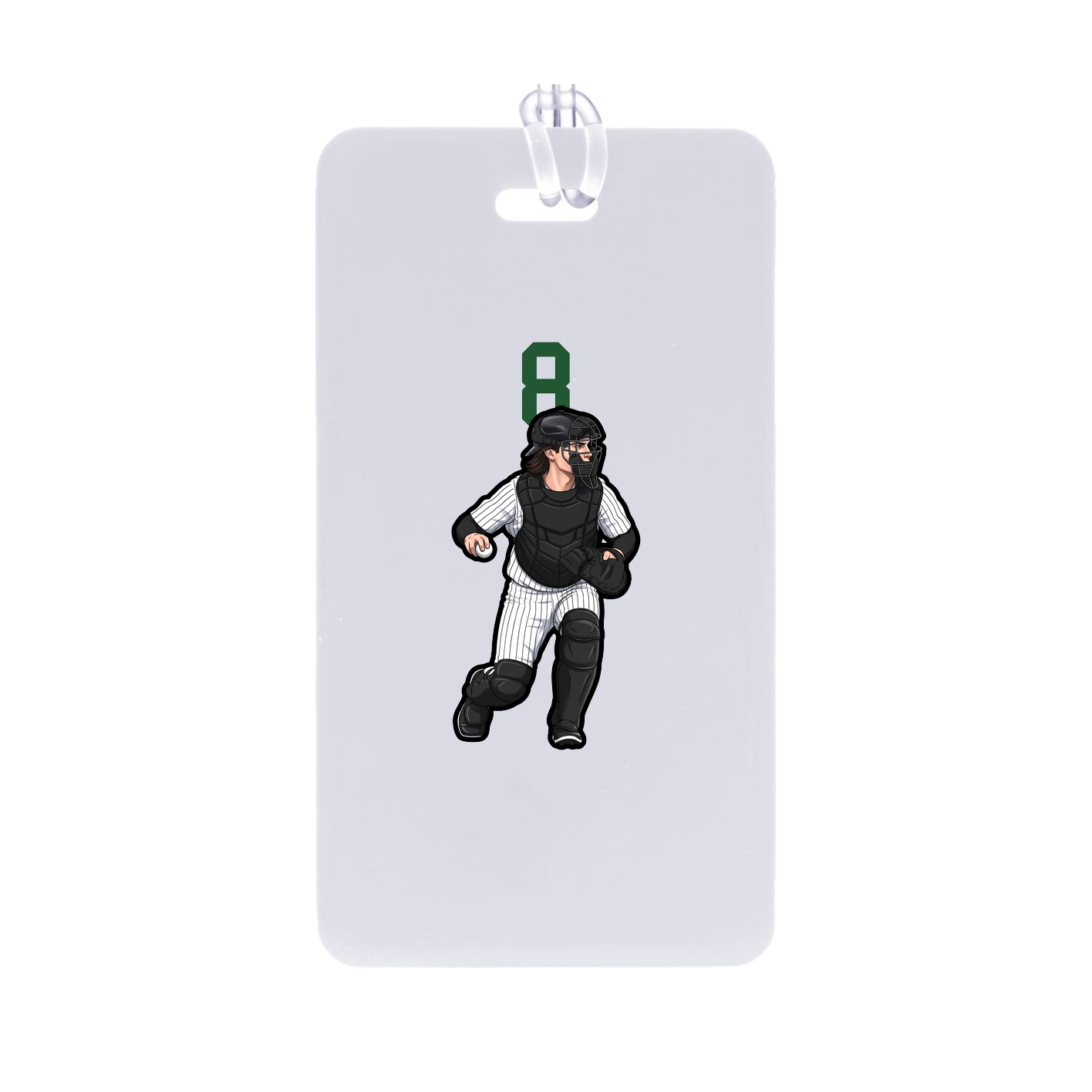 Bag Tag — Number Top in Classic