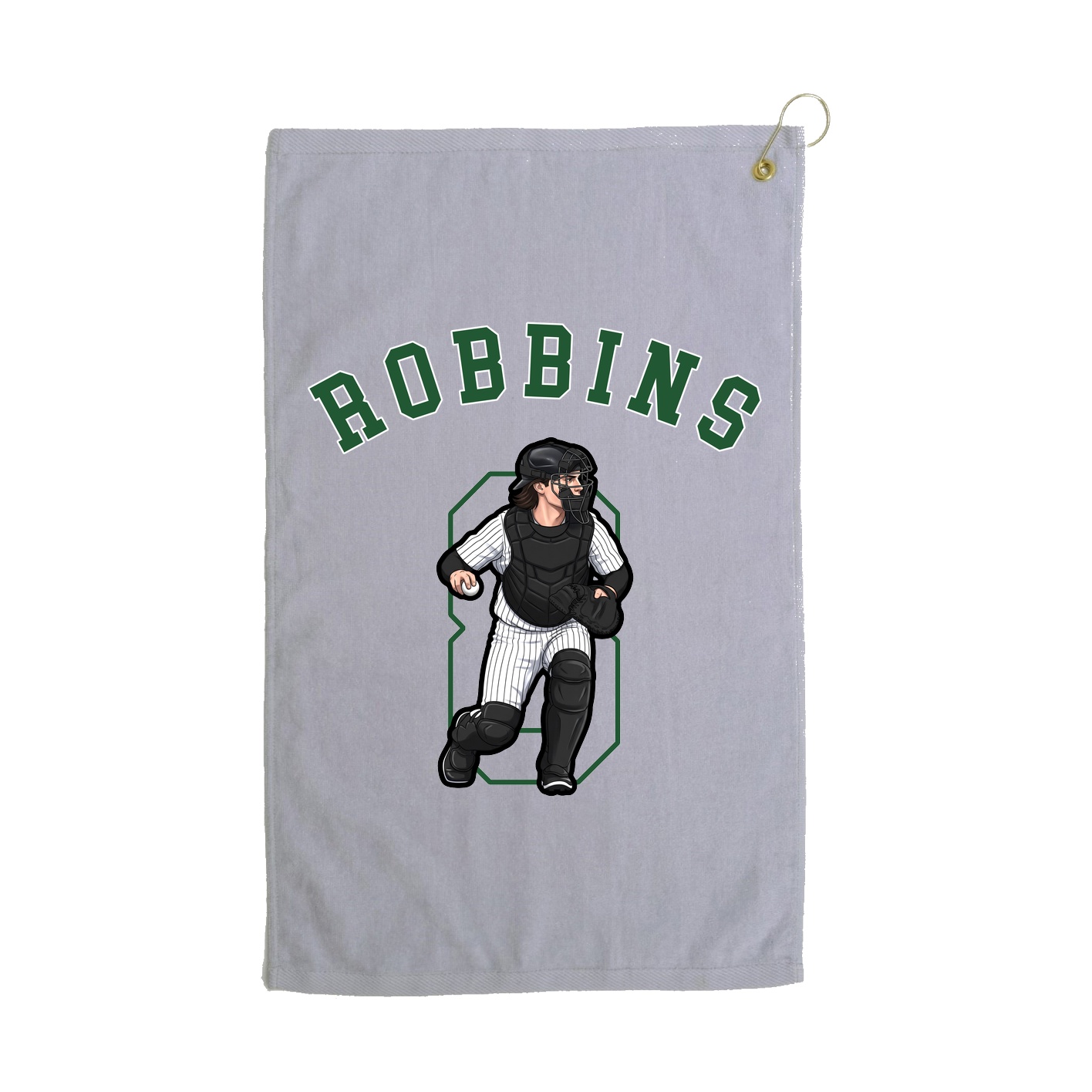 Golf Towel — Shirsey Arch in Grey