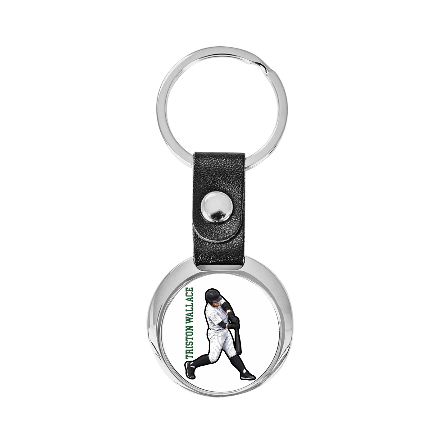 Key Chain — Name Vertical in Classic