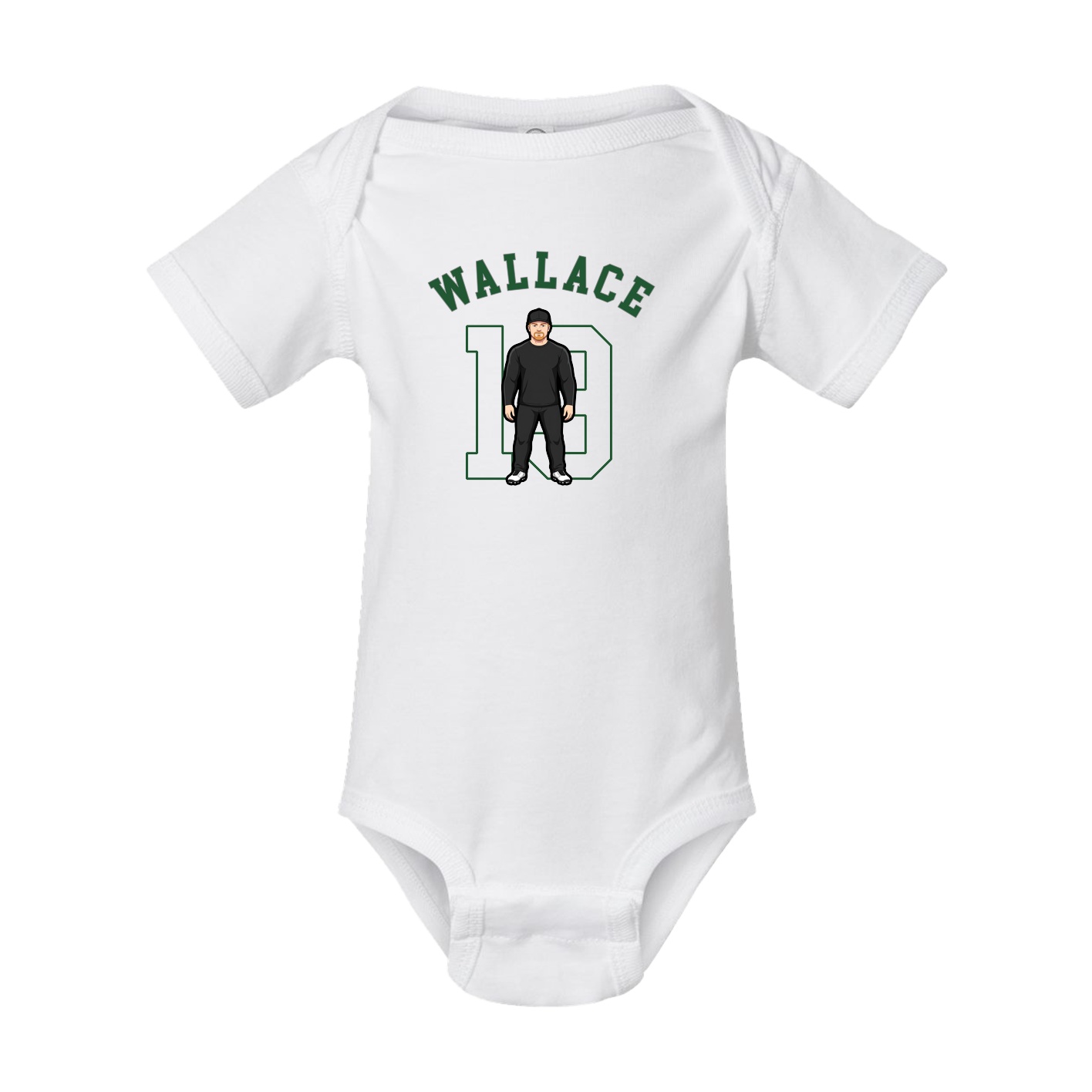 Baby Onesie — Shirsey Arch in White