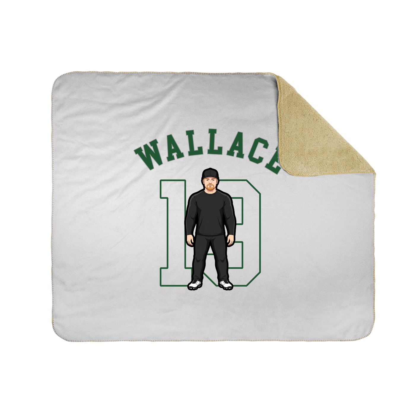 Throw Blanket — Shirsey Arch in White