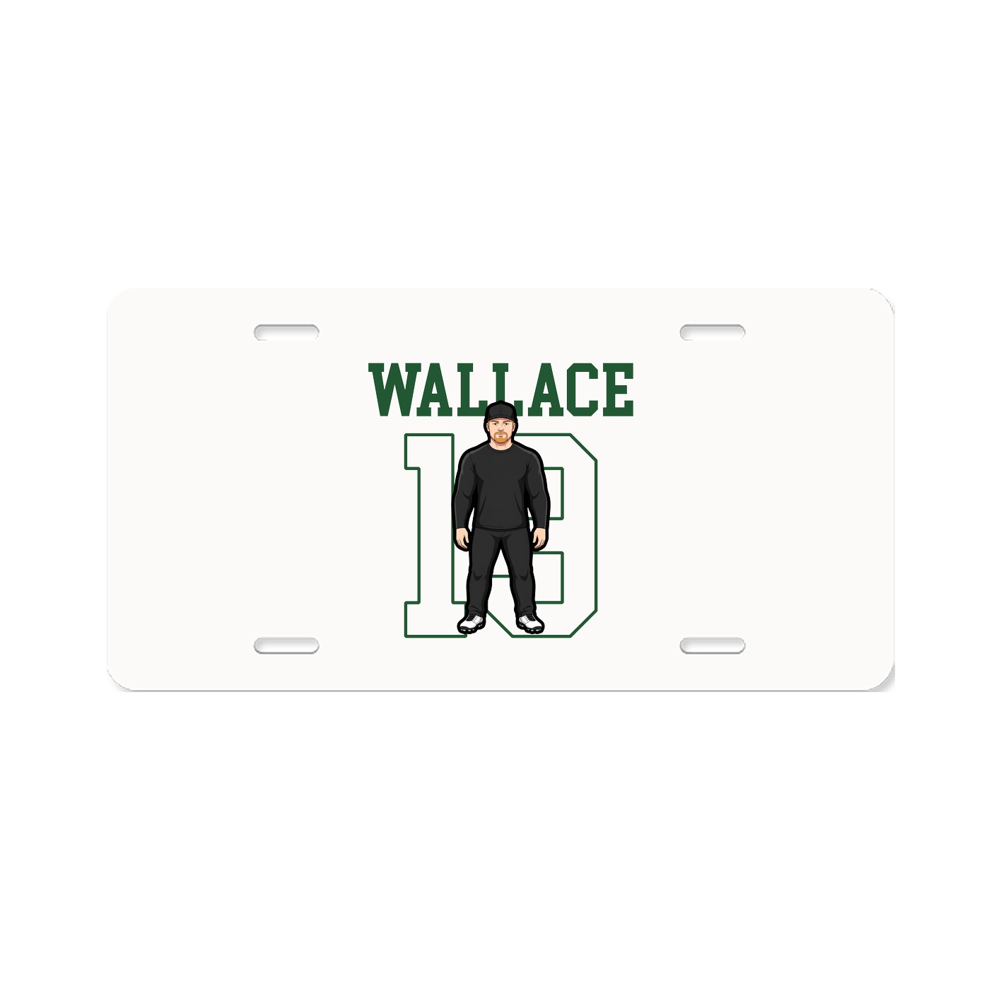 License Plate — Shirsey in Classic