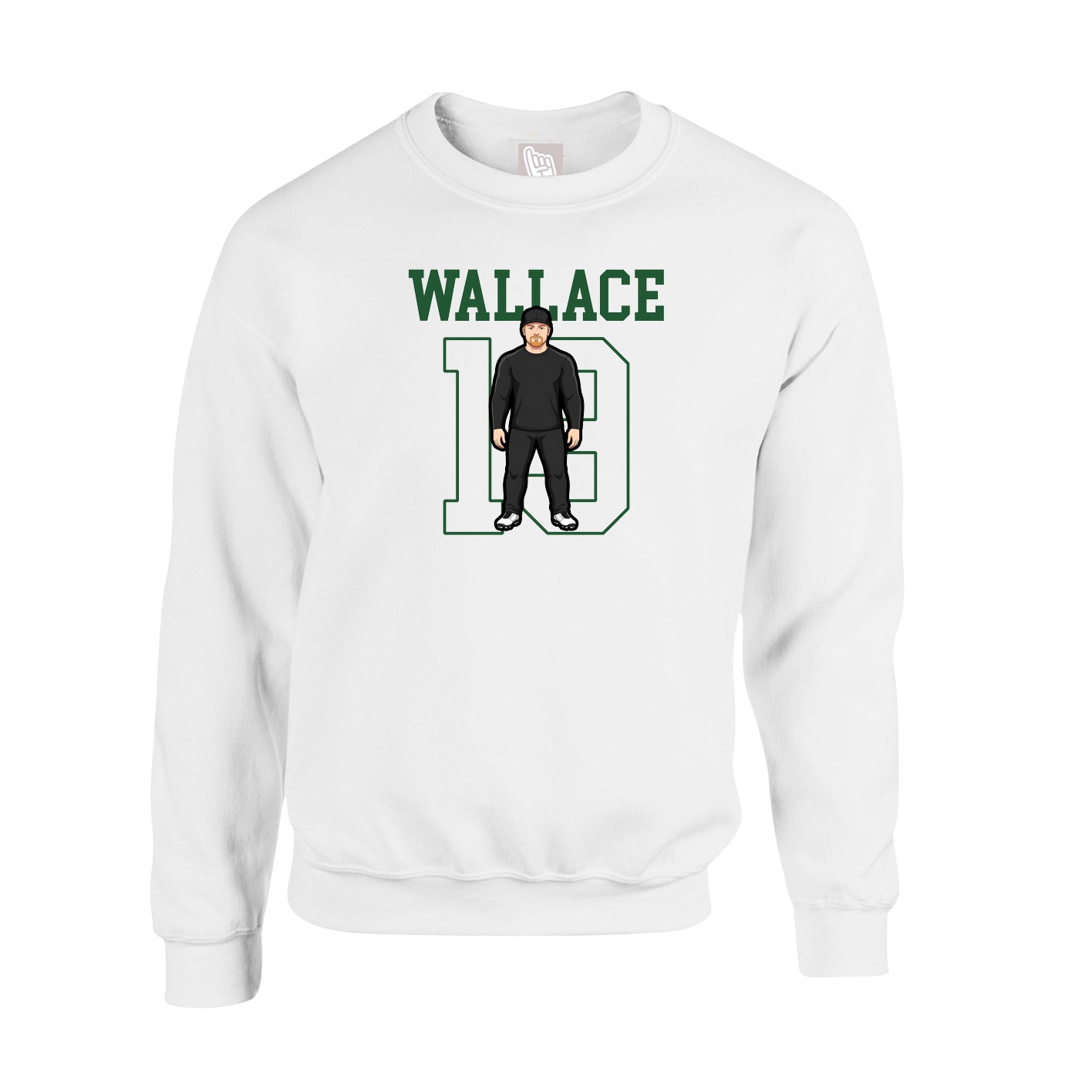 Fleece Crew — Shirsey in White