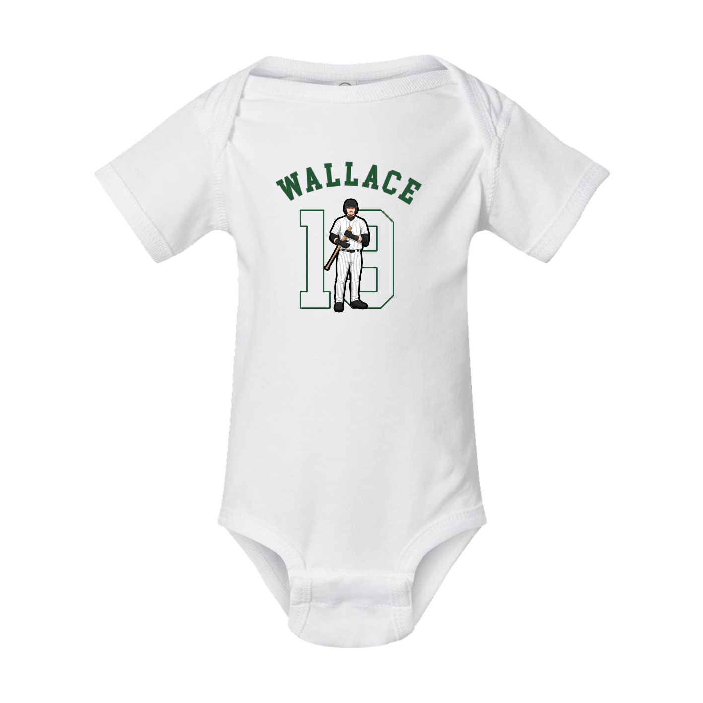 Baby Onesie — Shirsey Arch in White