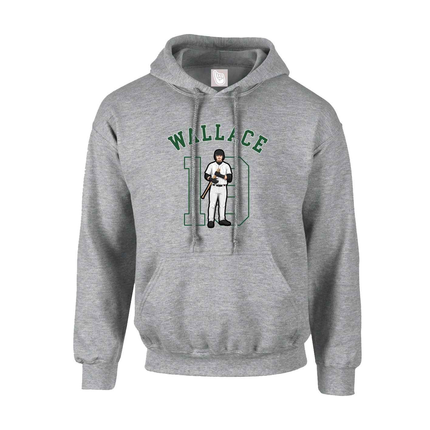 Youth Hoodie — Shirsey Arch in Grey