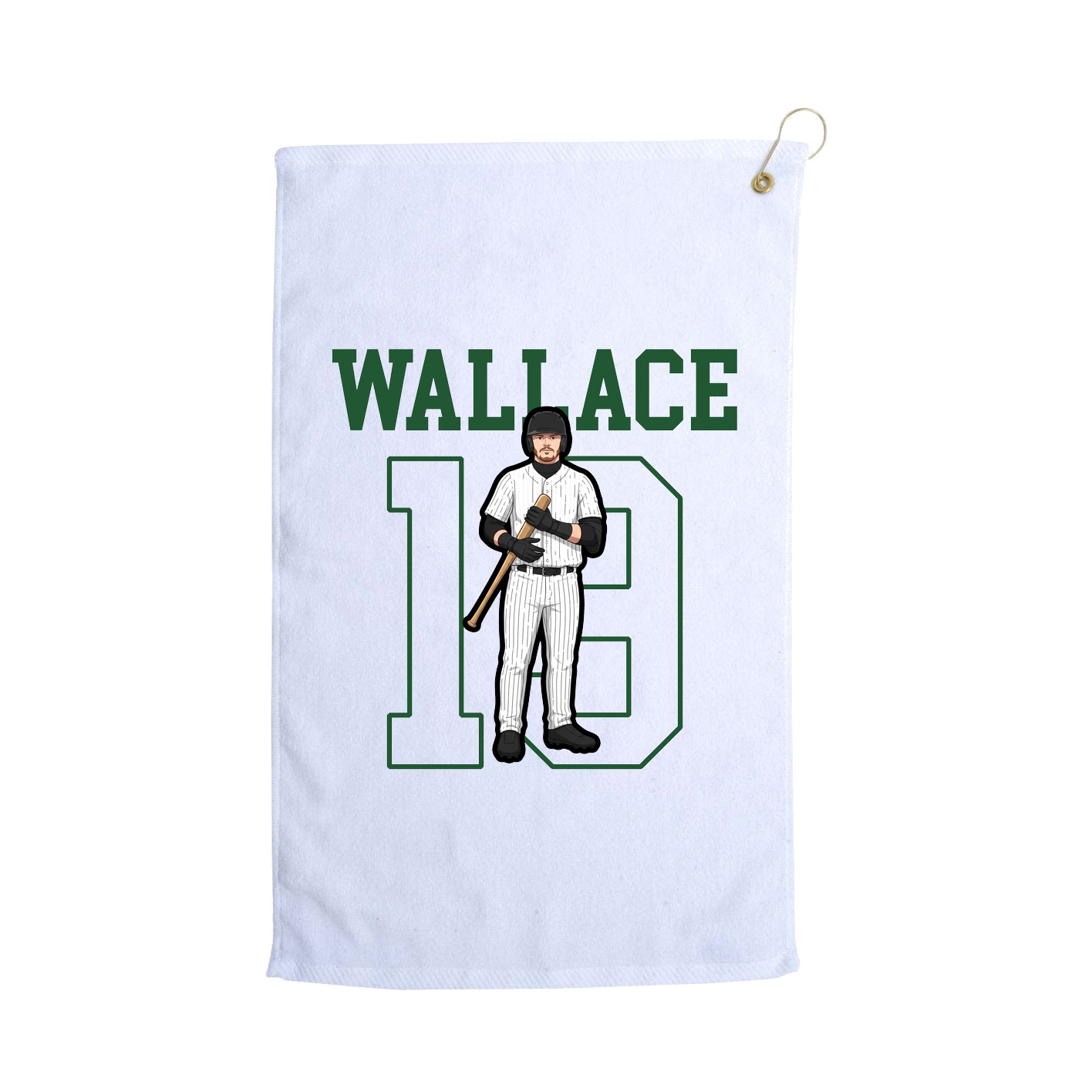 Golf Towel — Shirsey in White