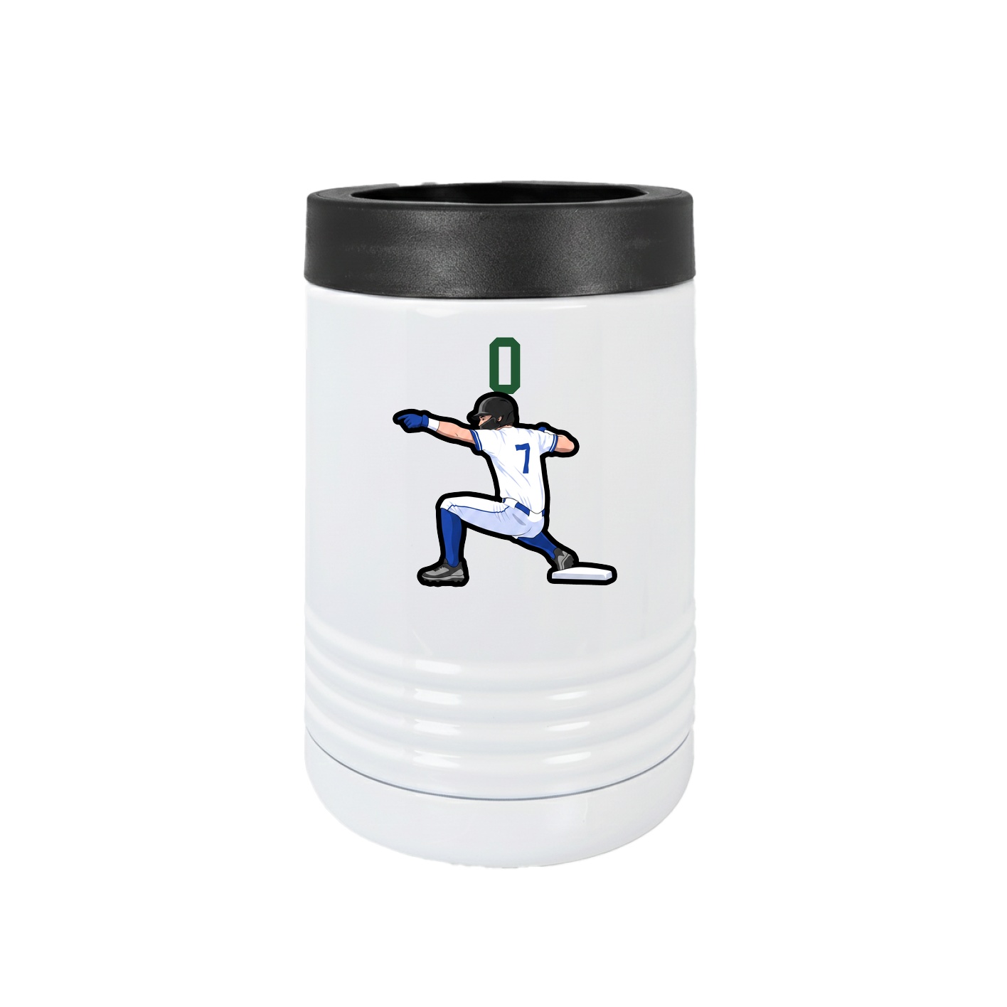 Beverage Holder — Number Top in White
