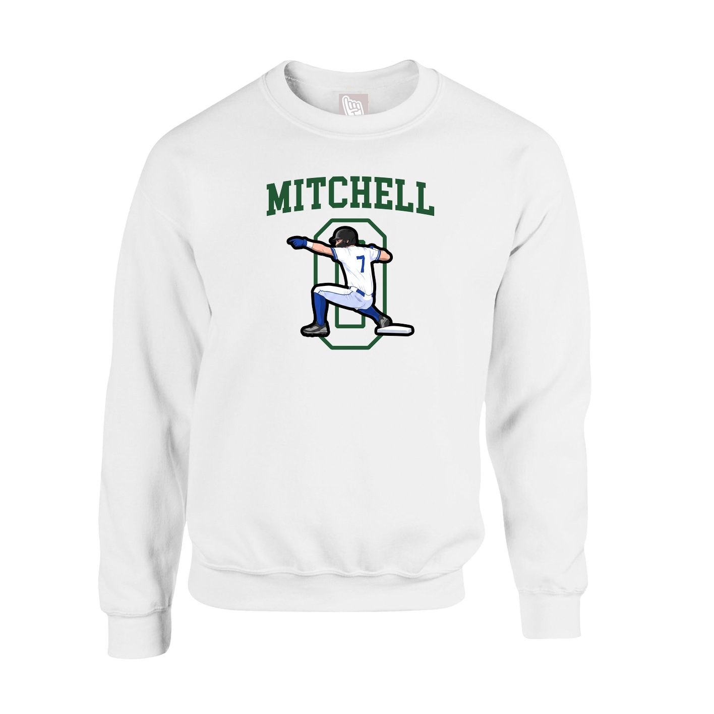 Fleece Crew — Shirsey in White