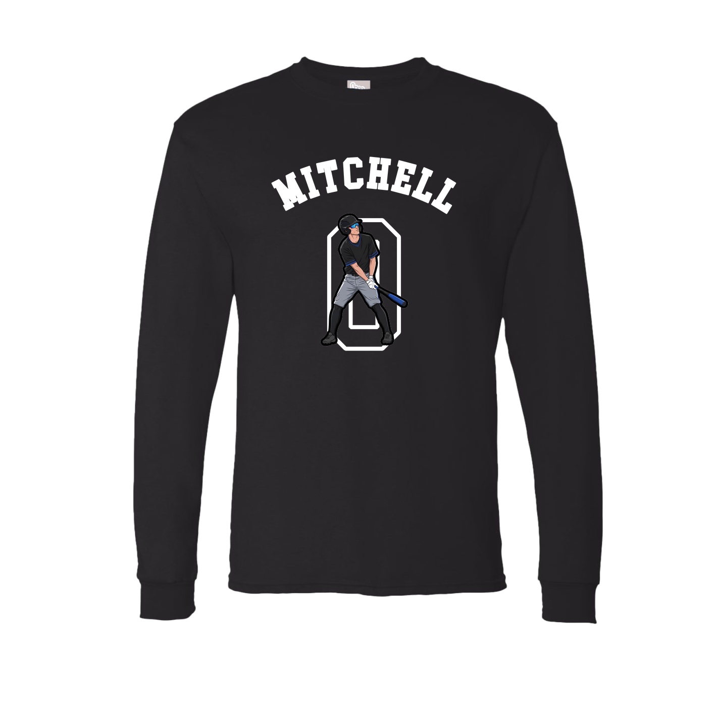 Long Sleeve Tee — Shirsey Arch in Black