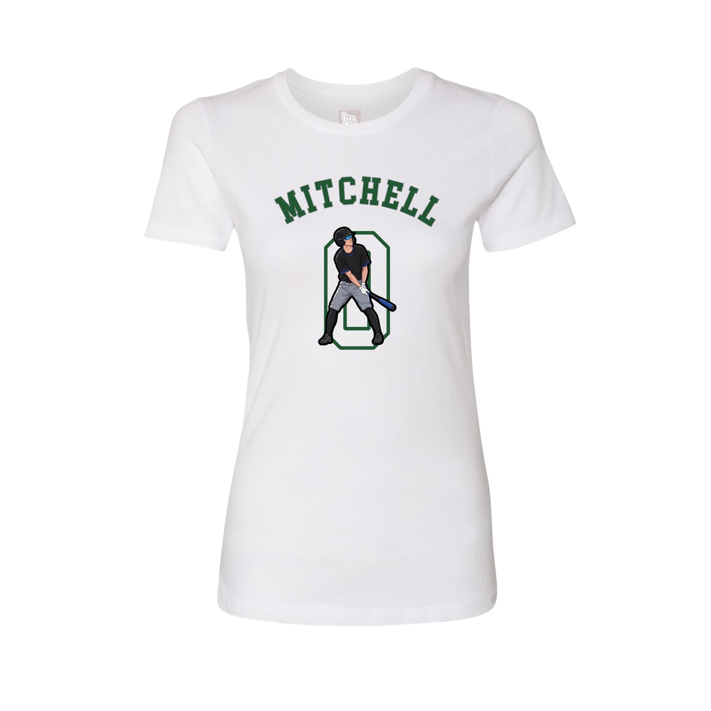 Womens Tee — Shirsey Arch in White