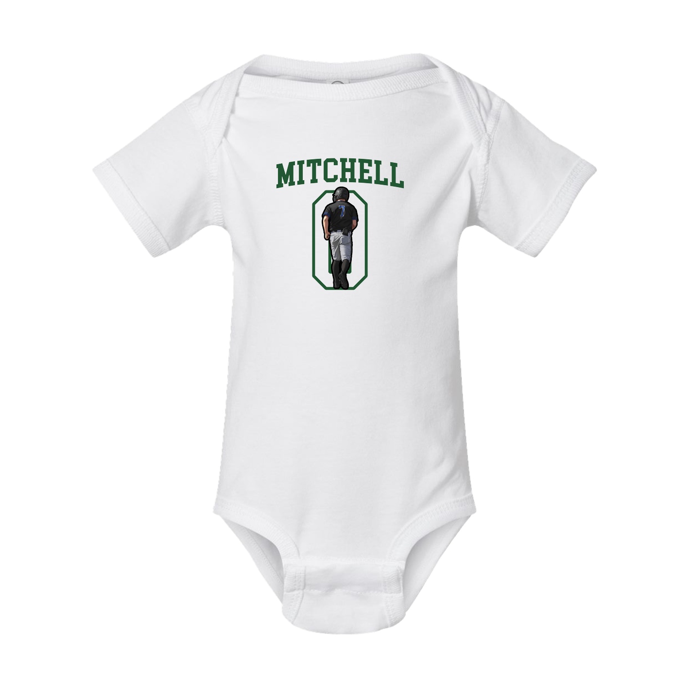 Baby Onesie — Shirsey in White