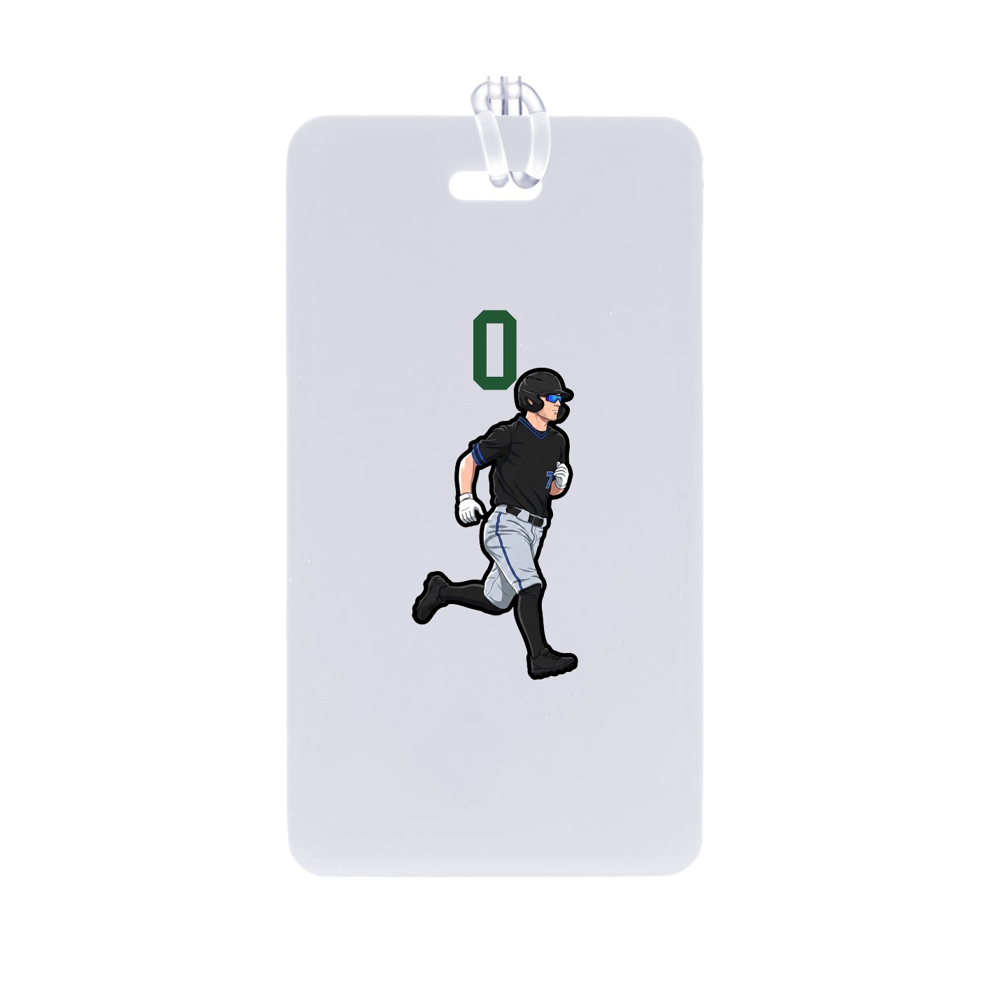 Bag Tag — Number Top in Classic
