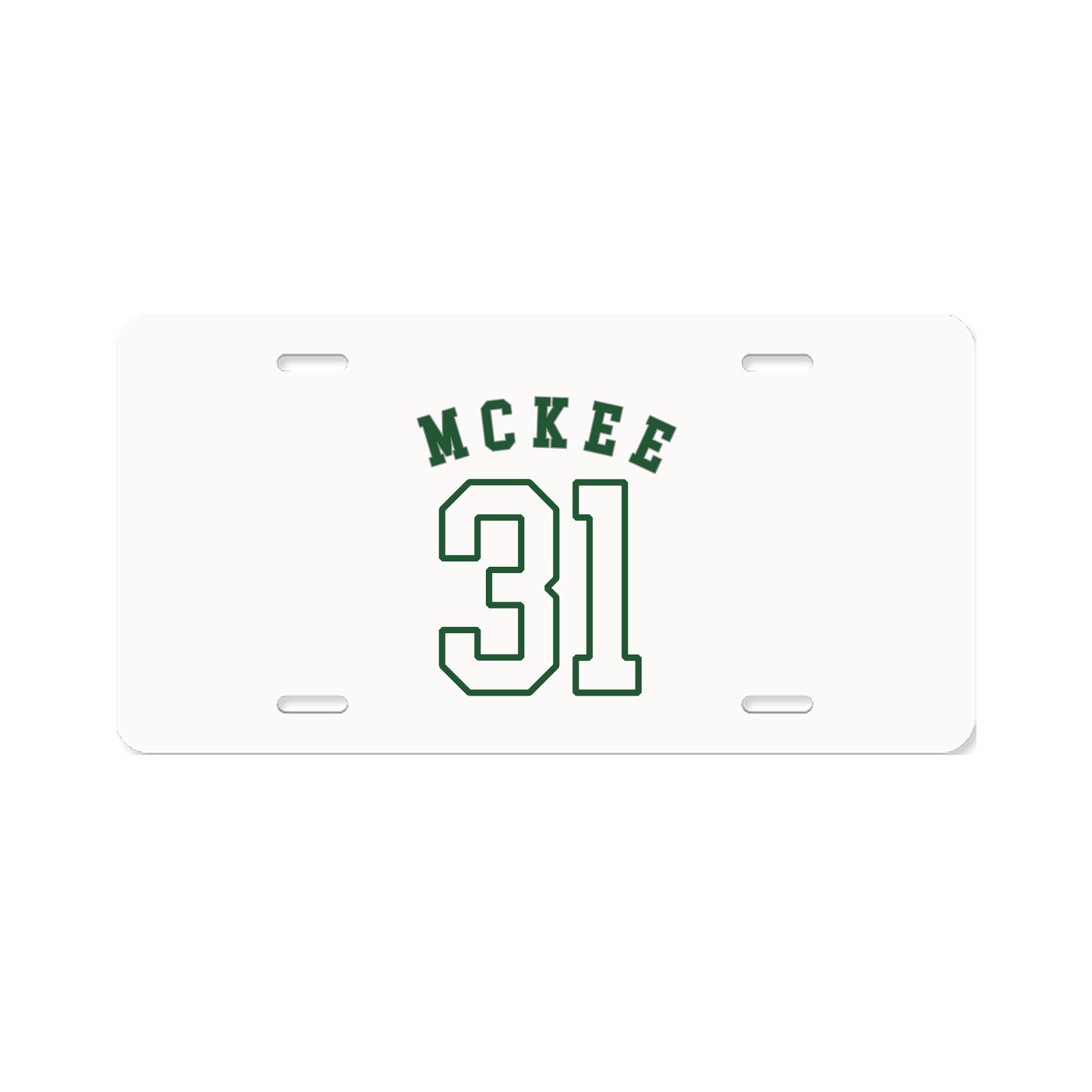 License Plate — Shirsey Arch in Classic