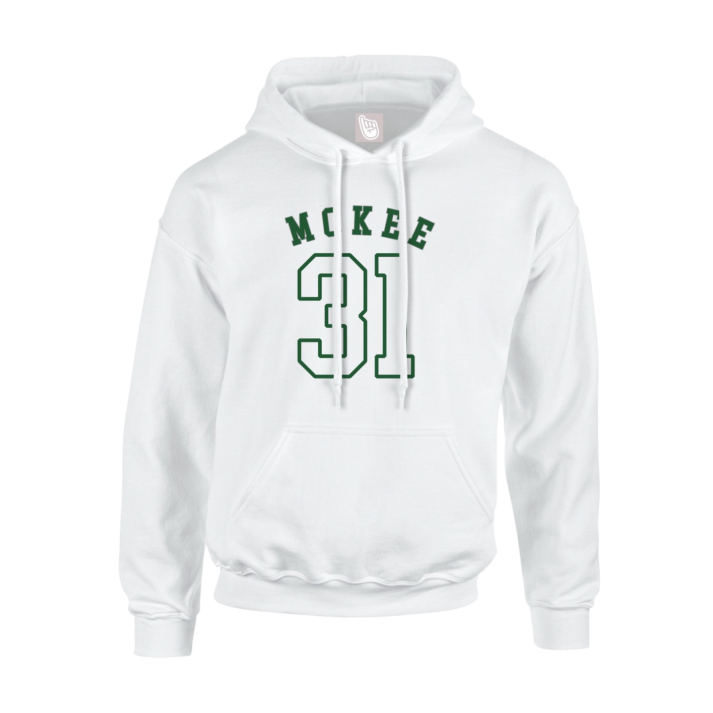 Hoodie — Shirsey Arch in White