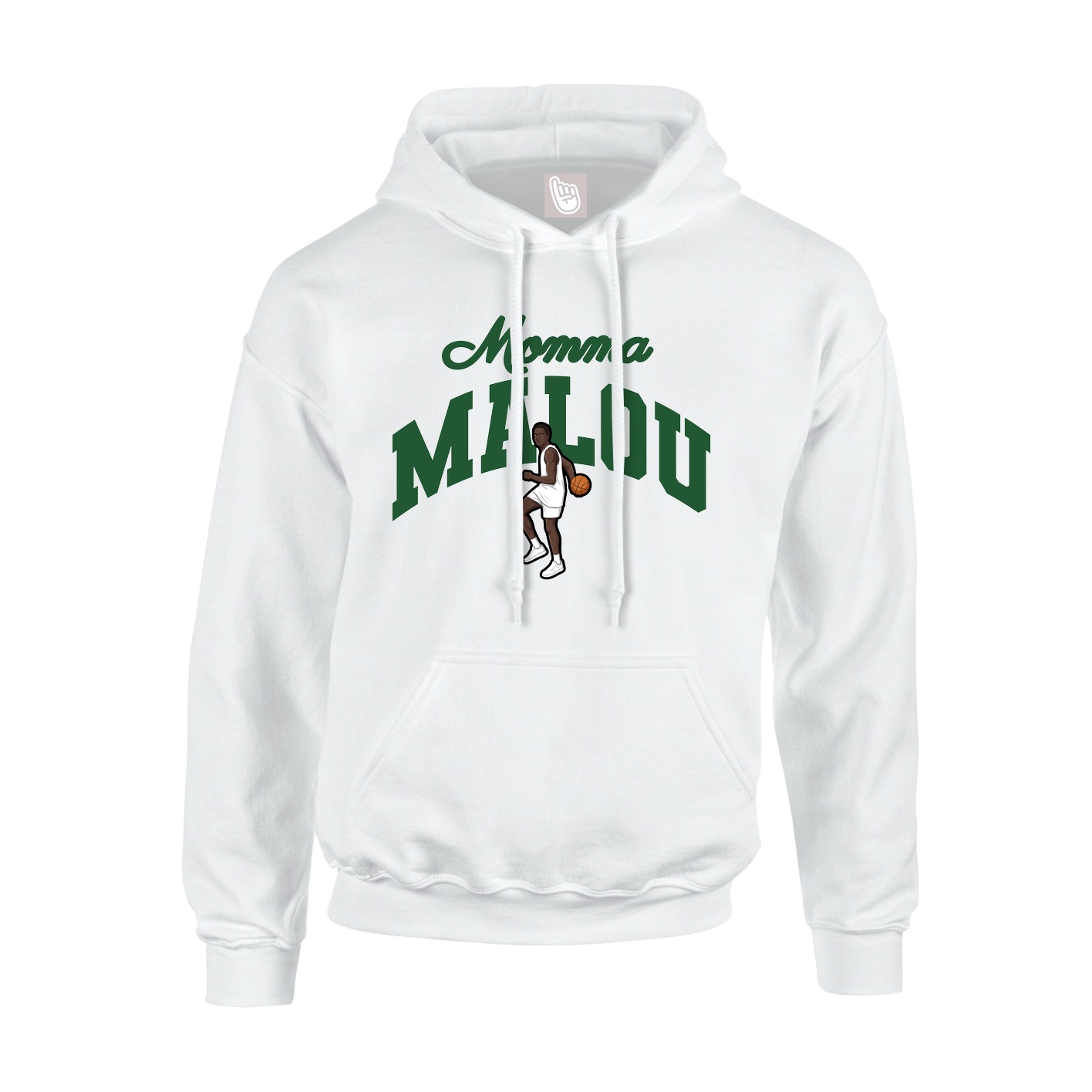 Youth Hoodie — Mothers Day Arch in White