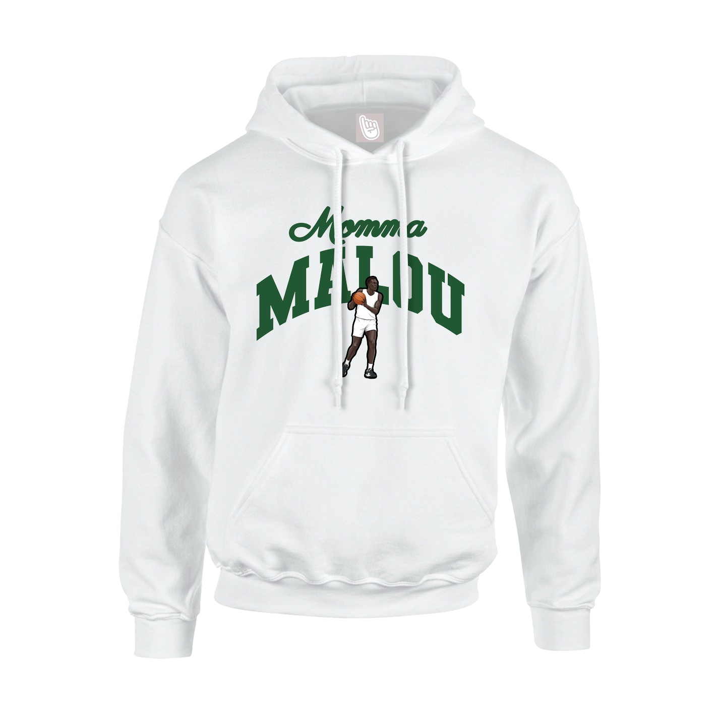 Youth Hoodie — Mothers Day Arch in White