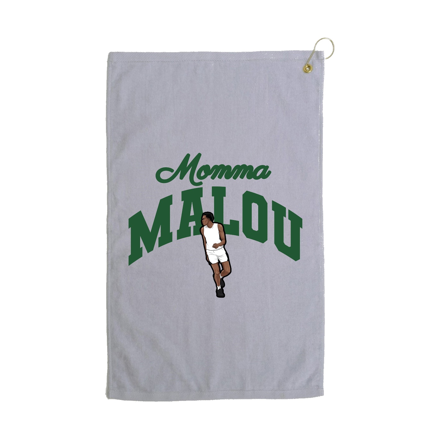 Golf Towel — Mothers Day Arch in Grey