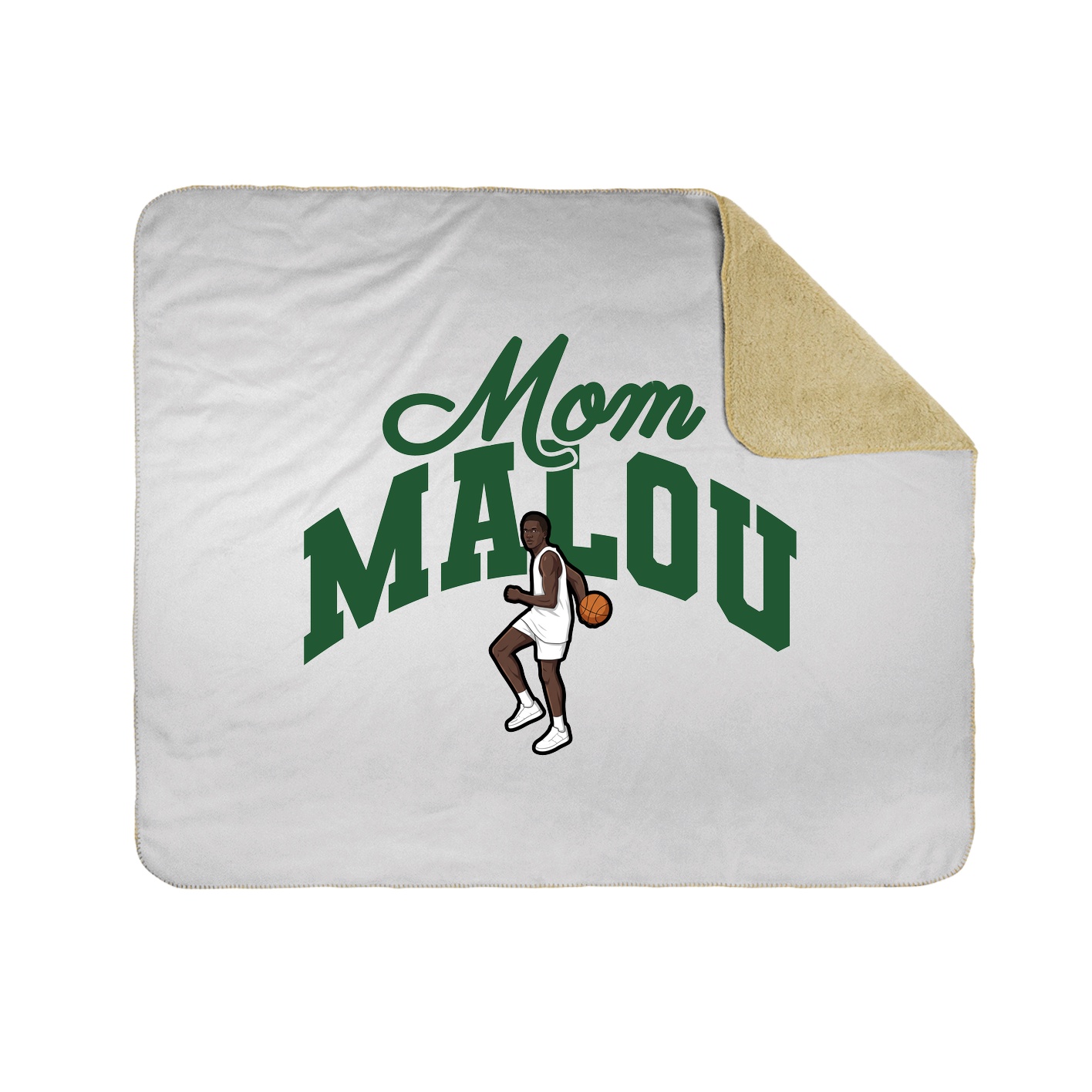 Throw Blanket — Mothers Day Arch in White